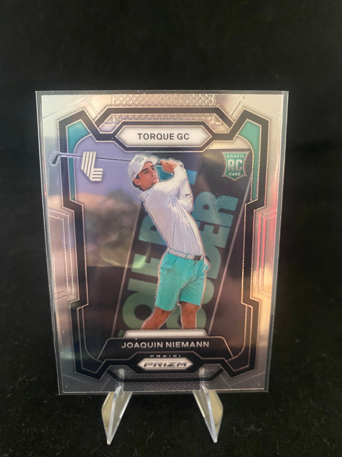 Panini Prizm Liv Golf 2024 - Joaquin Niemann - RC - Rookie Card - No.55