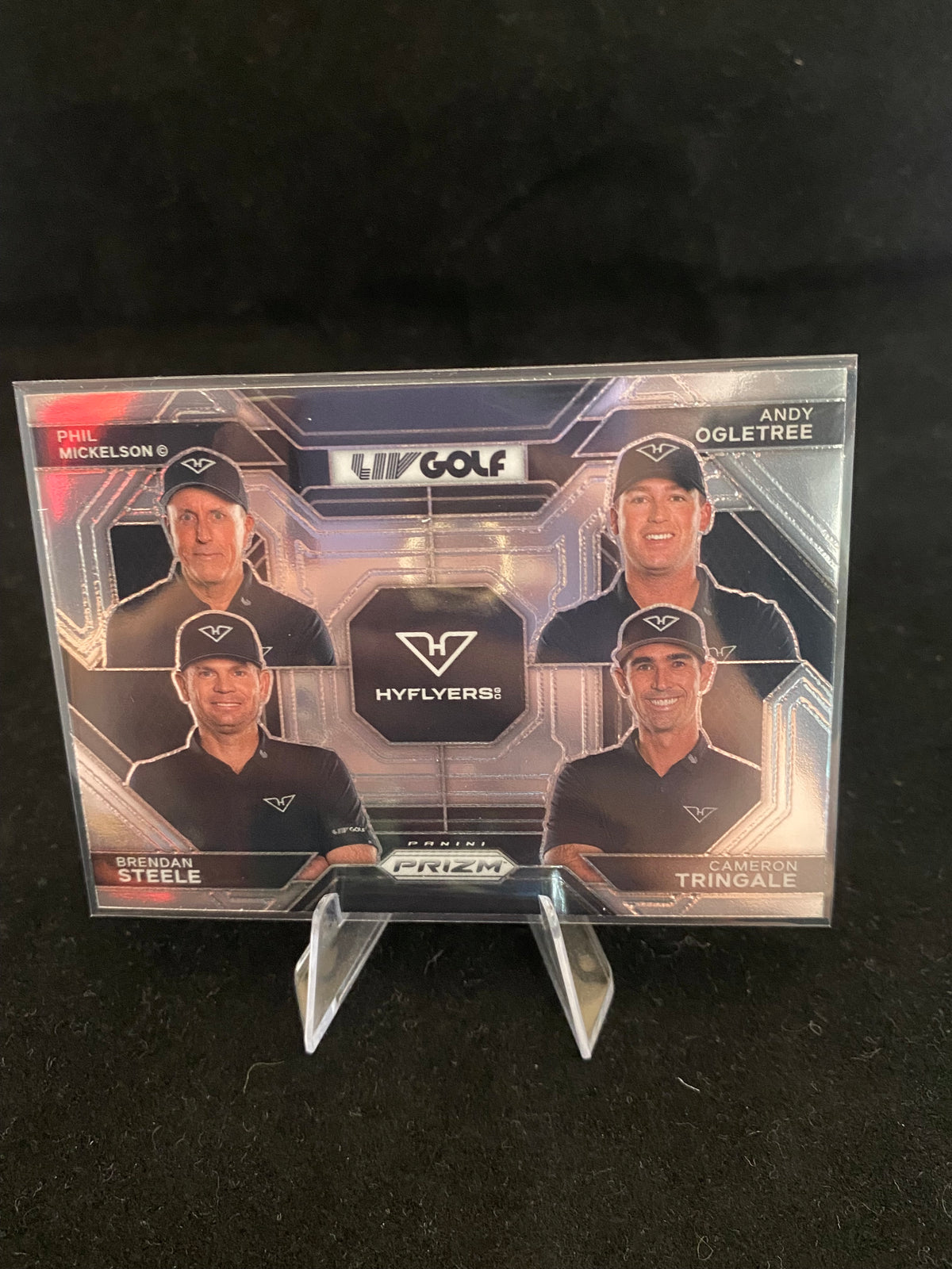 Panini Prizm Liv Golf 2024 - Phil Mickelson - Brendan Steele - Andy Ogletree - Cameron Tringale - No.60