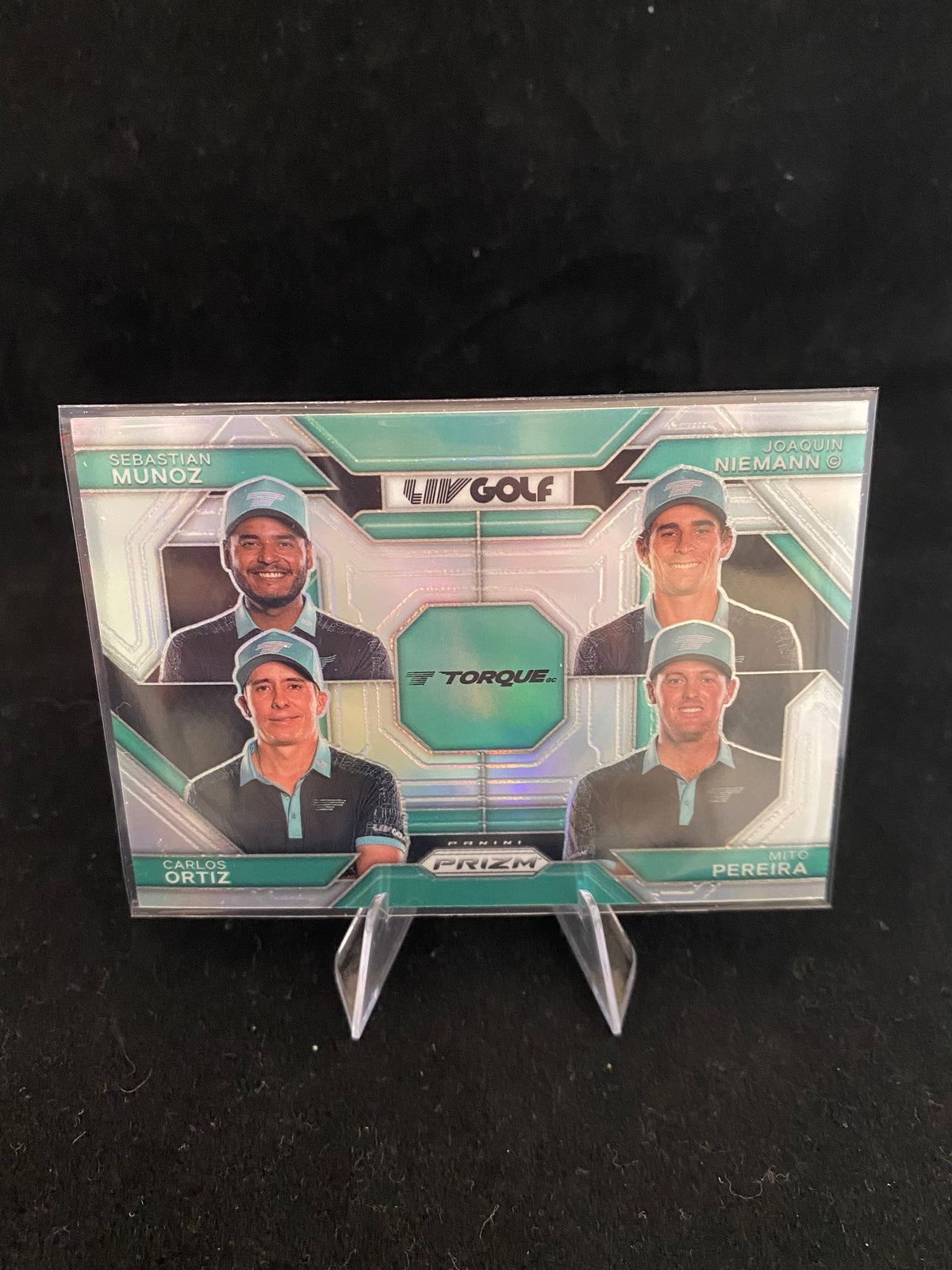 Panini Prizm Liv Golf 2024 - Sebastian Munoz - Carlos Orbtiz - Mito Pereira - Joaquin Niemann - No.68