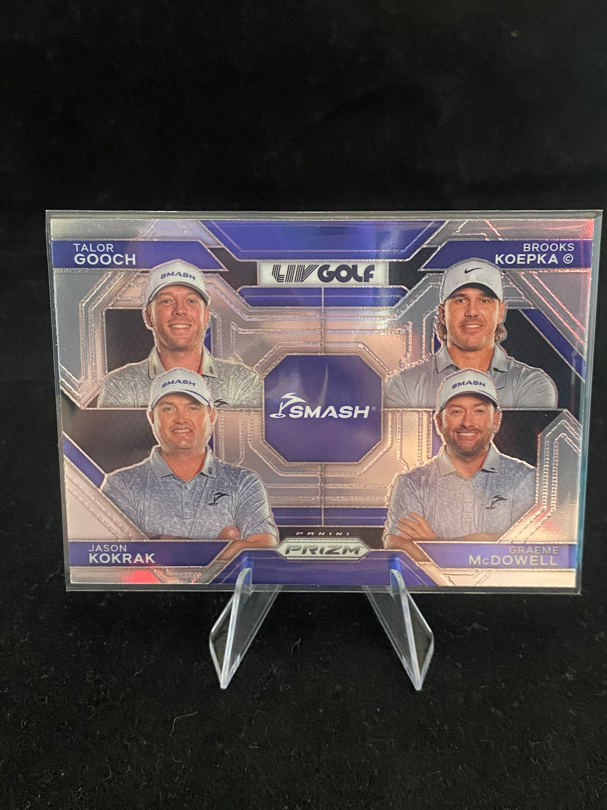 Panini Prizm Liv Golf 2024 - Taylor Gooch - Jason Kokrak - Graeme McDowell - Brooks Koepka - No.66