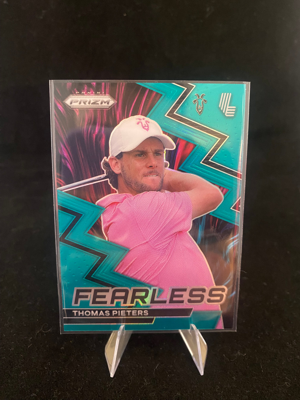 Panini Prizm Liv Golf 2024 - Thomas Pieters - Fearless - Green - 006/199 -No.4