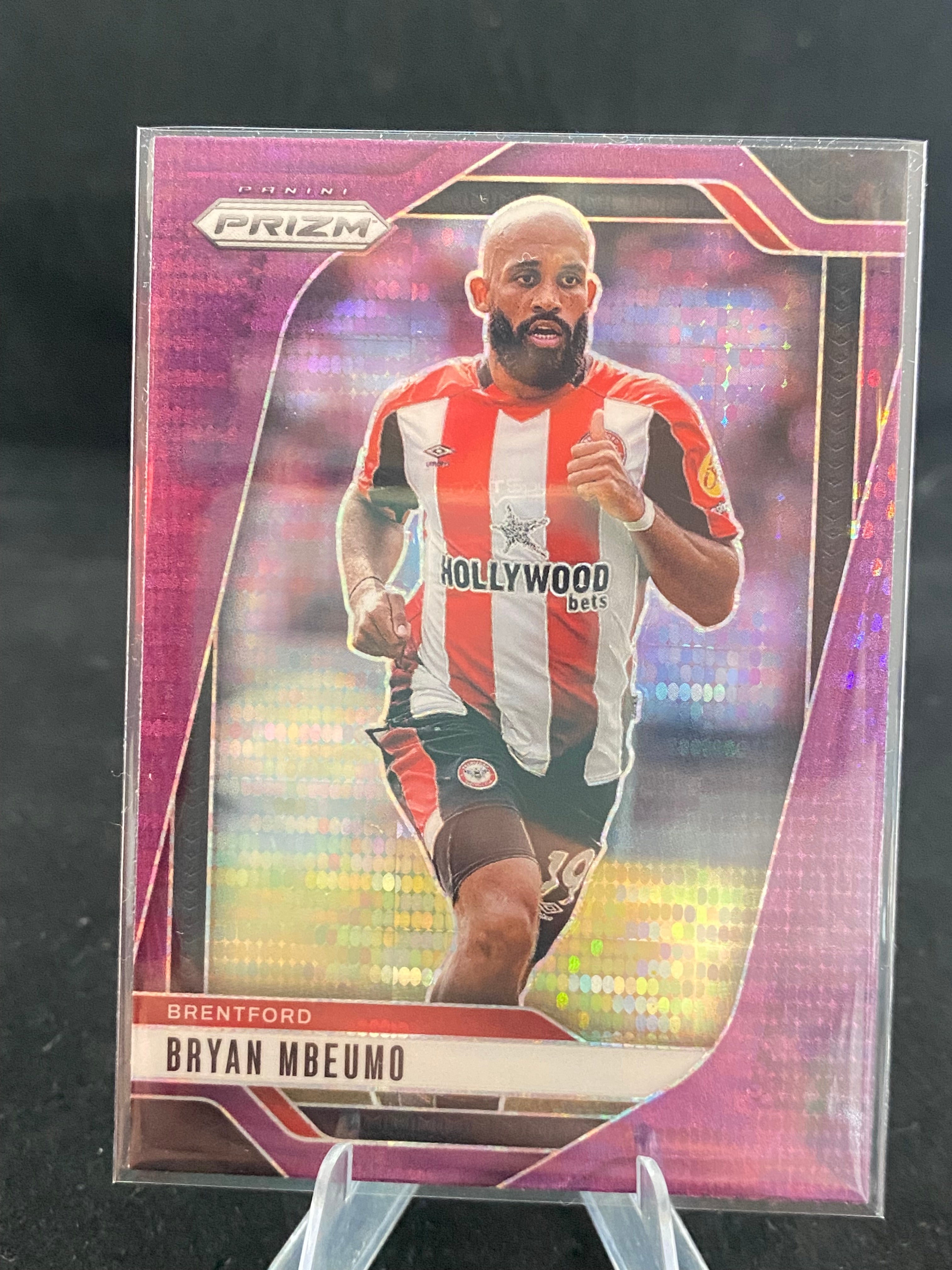 Panini Prizm Premier League Soccer -Bryan Mbeumo - Purple - No.248