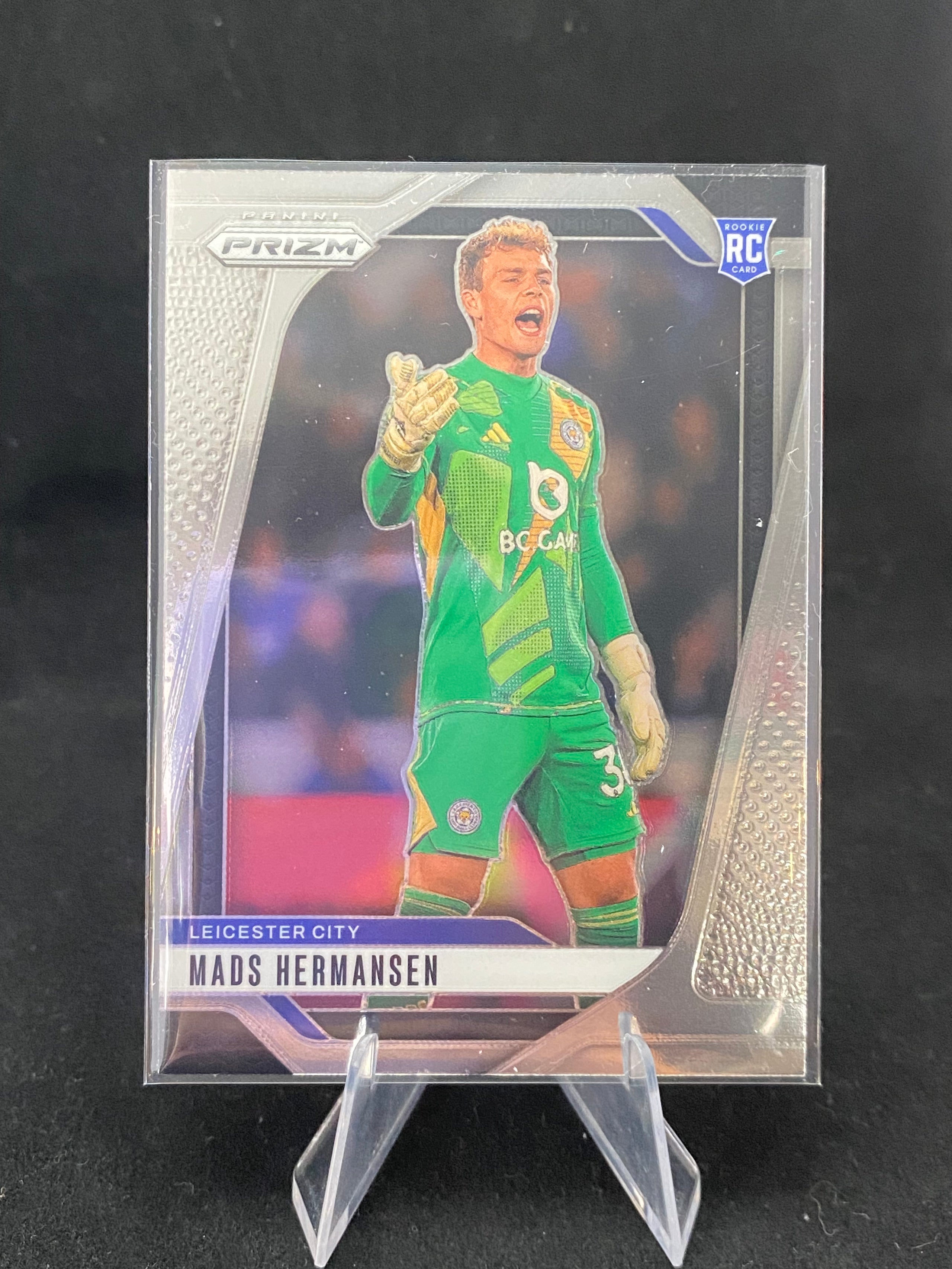 Panini Prizm Premier League Soccer - Mads Hermansen - RC - Rookie Card - No.273