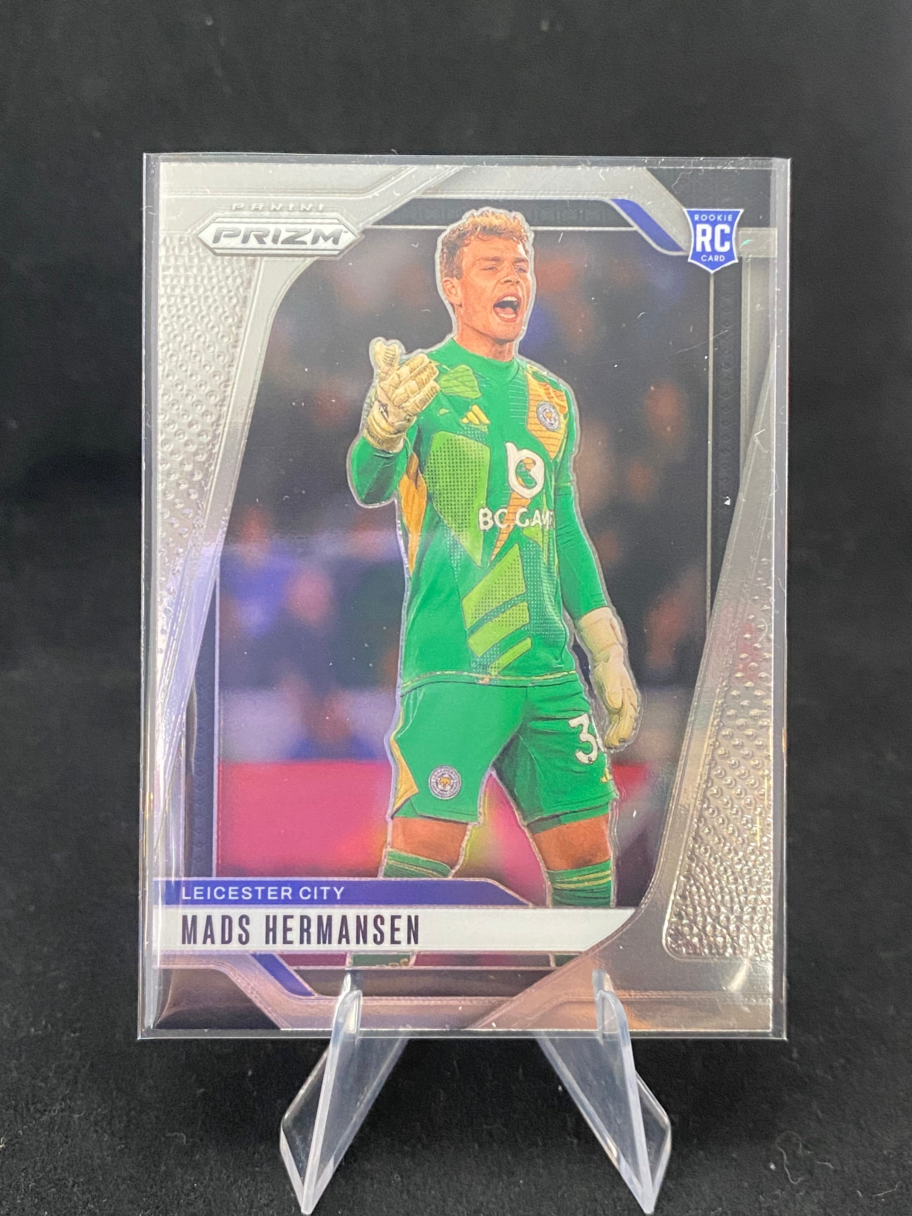 Panini Prizm Premier League Soccer - Mads Hermansen - RC - Rookie Card - No.273
