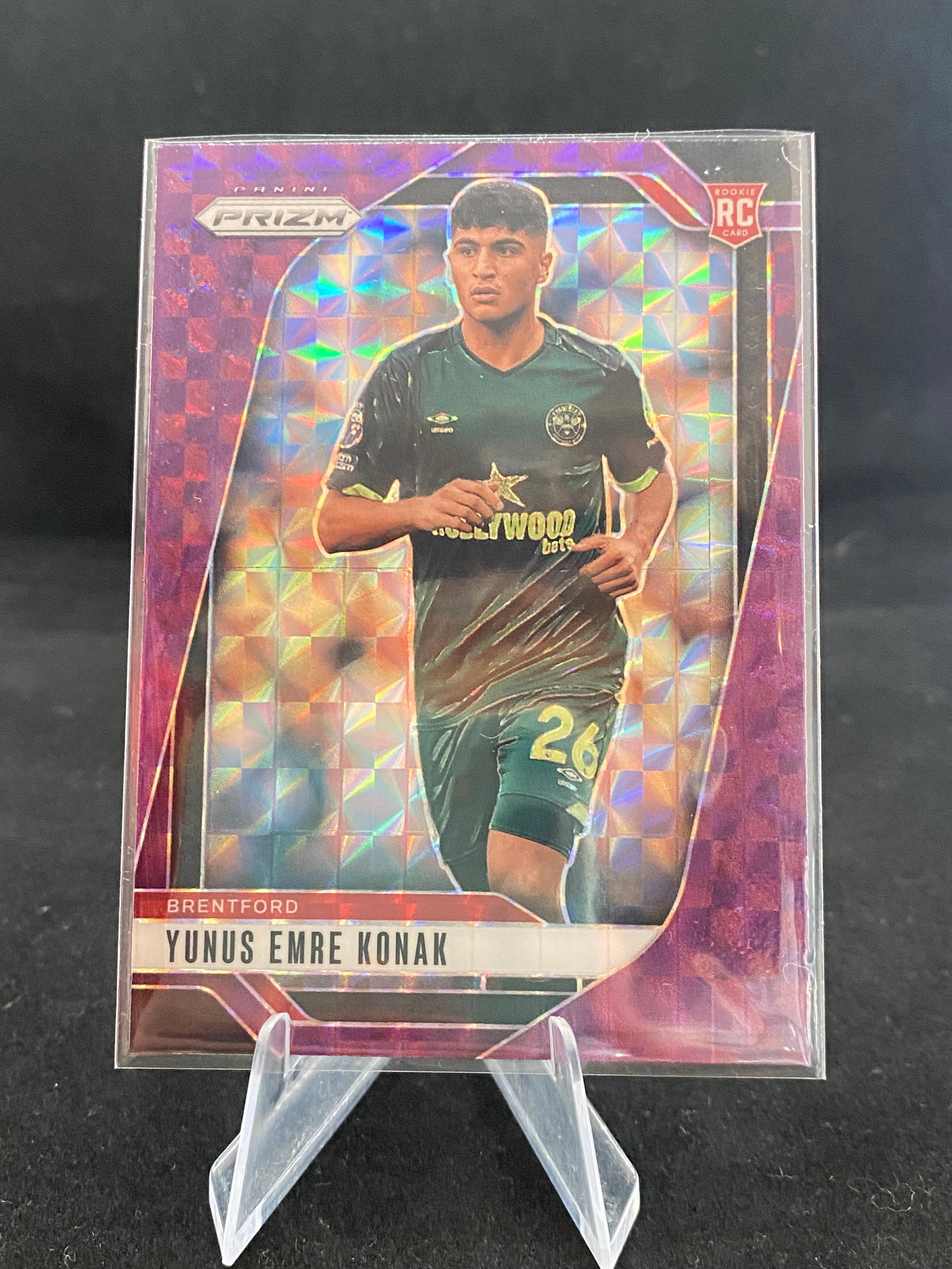 Panini Prizm Premier League Soccer - Yunus Embr Konak - RC - Rookie Card - No.243