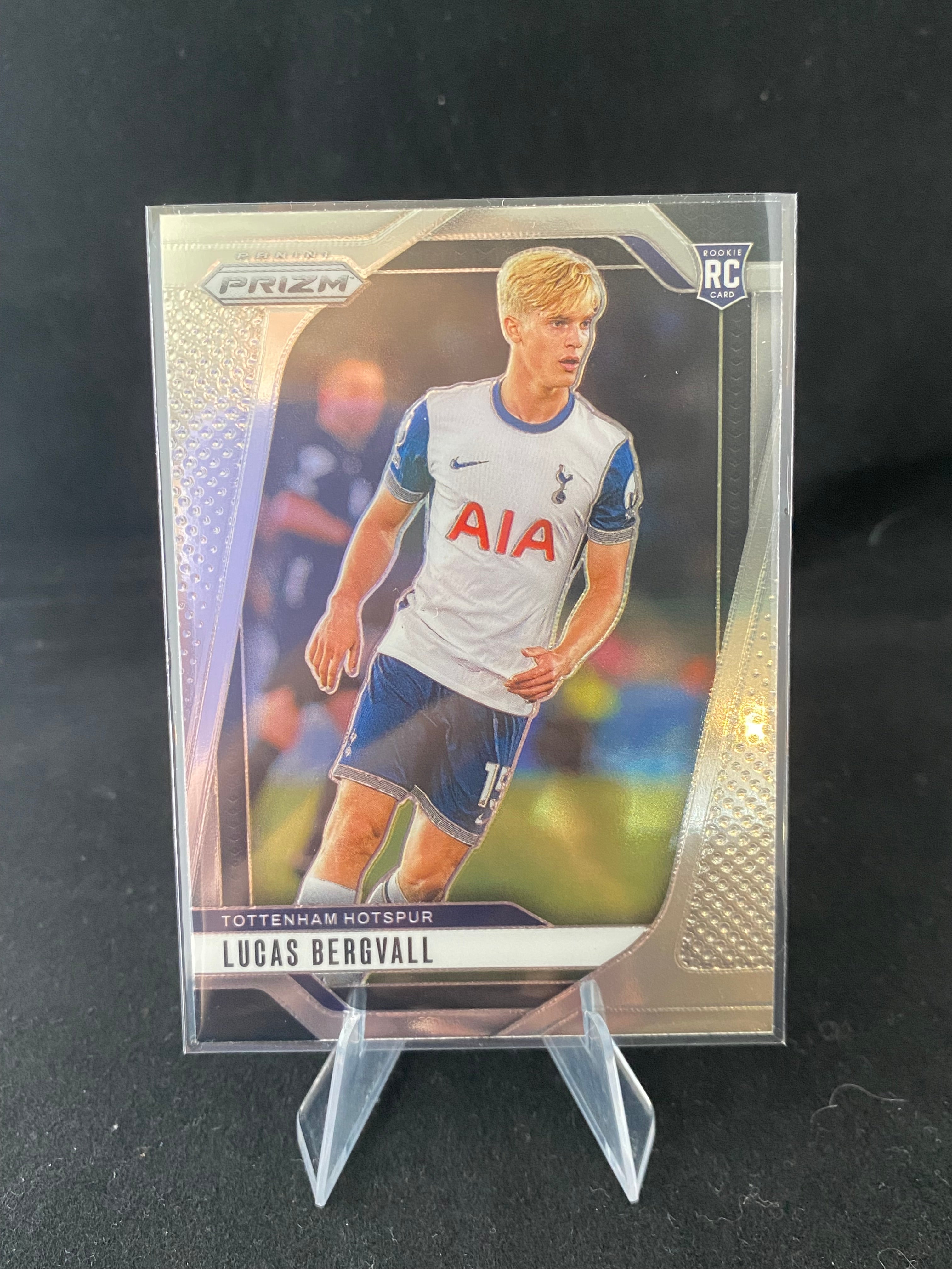 Panini Prizm Premier League Soccer 2025 - Lucas Bergvall - RC - Rookie Card - No.74