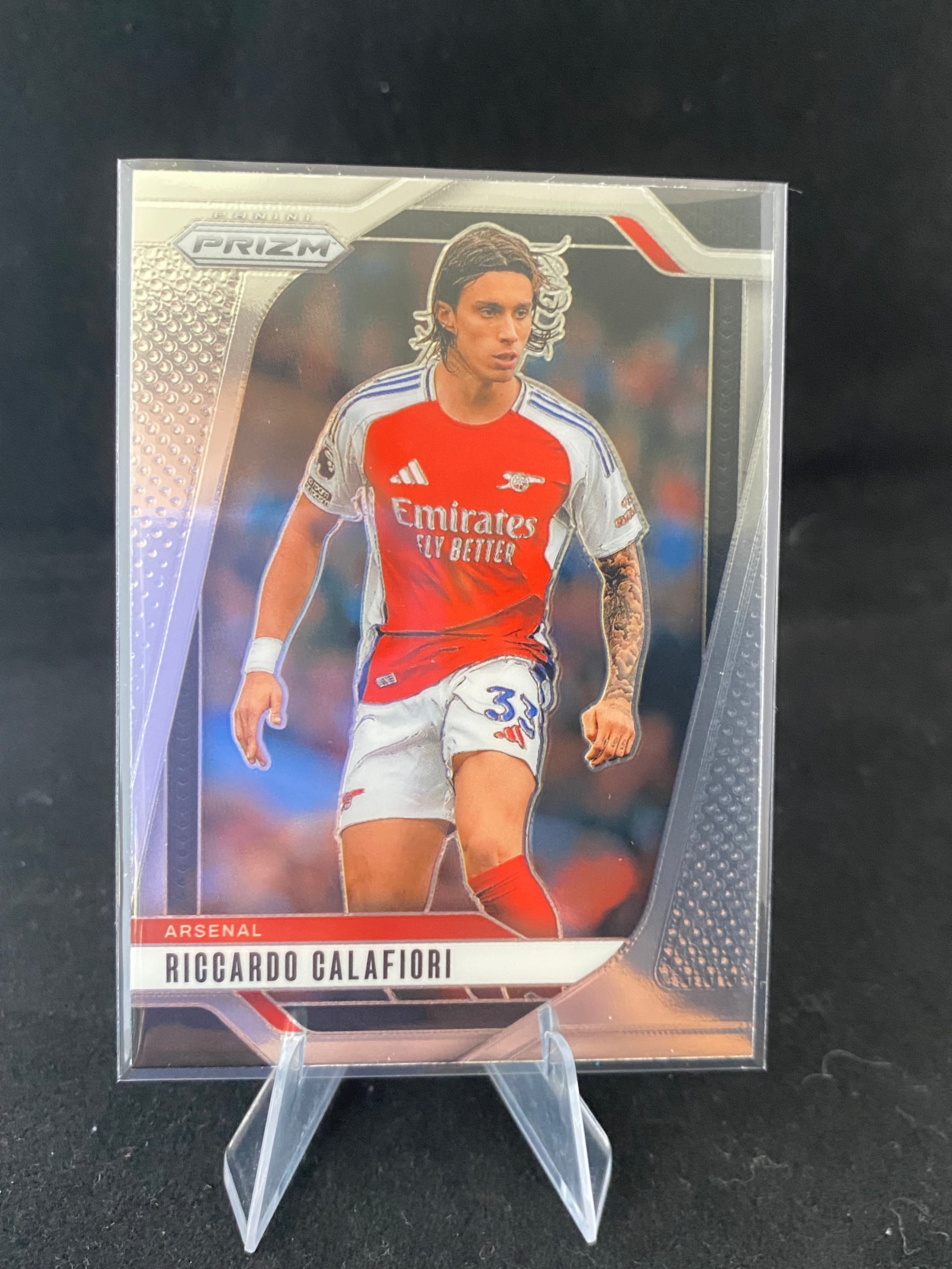 Panini Prizm Premier League Soccer 2025 - Riccardo Calafiori - No.30