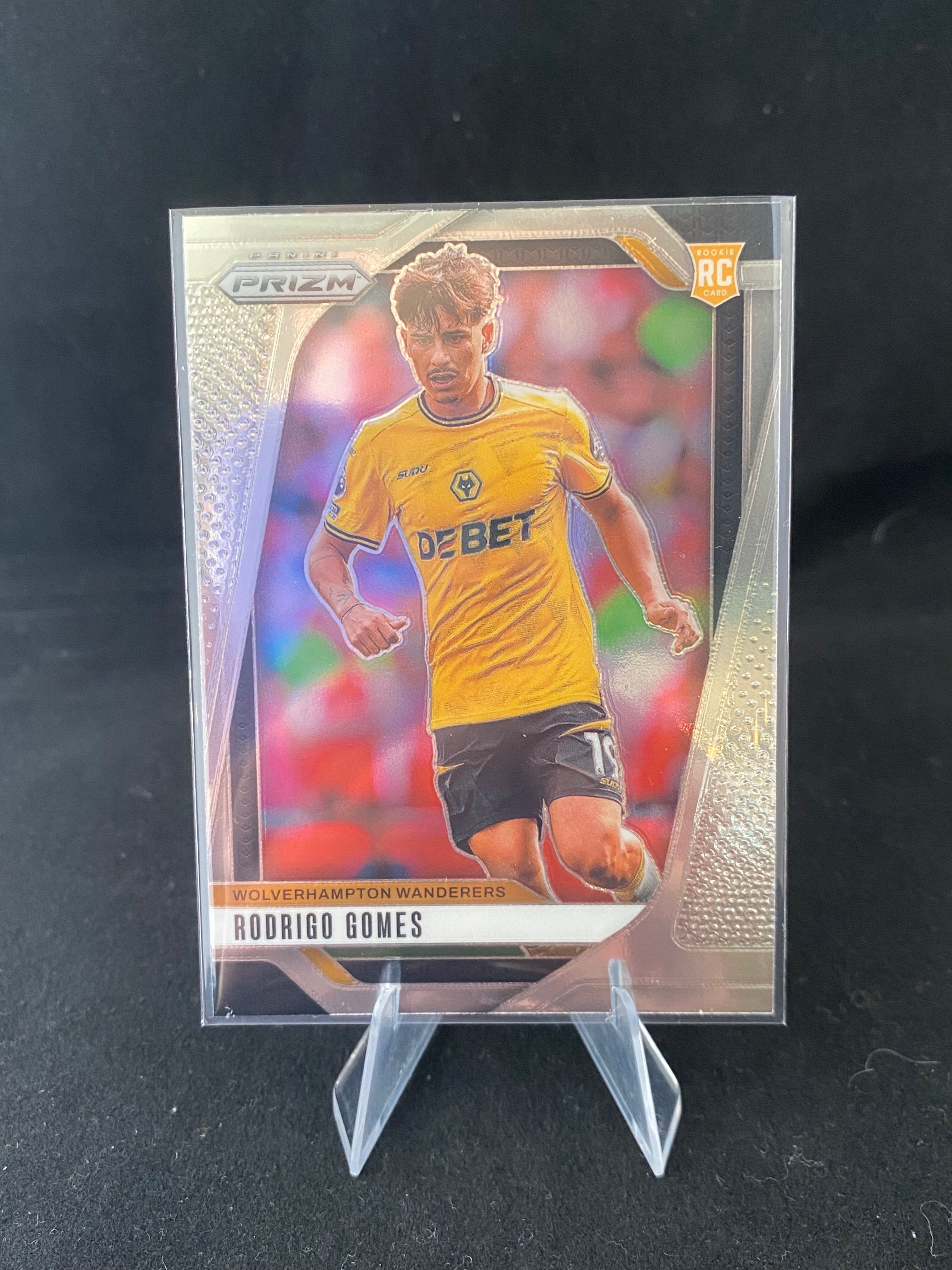 Panini Prizm Premier League Soccer 2025 - Rodrigo Gomes - RC - Rookie Card - No.222