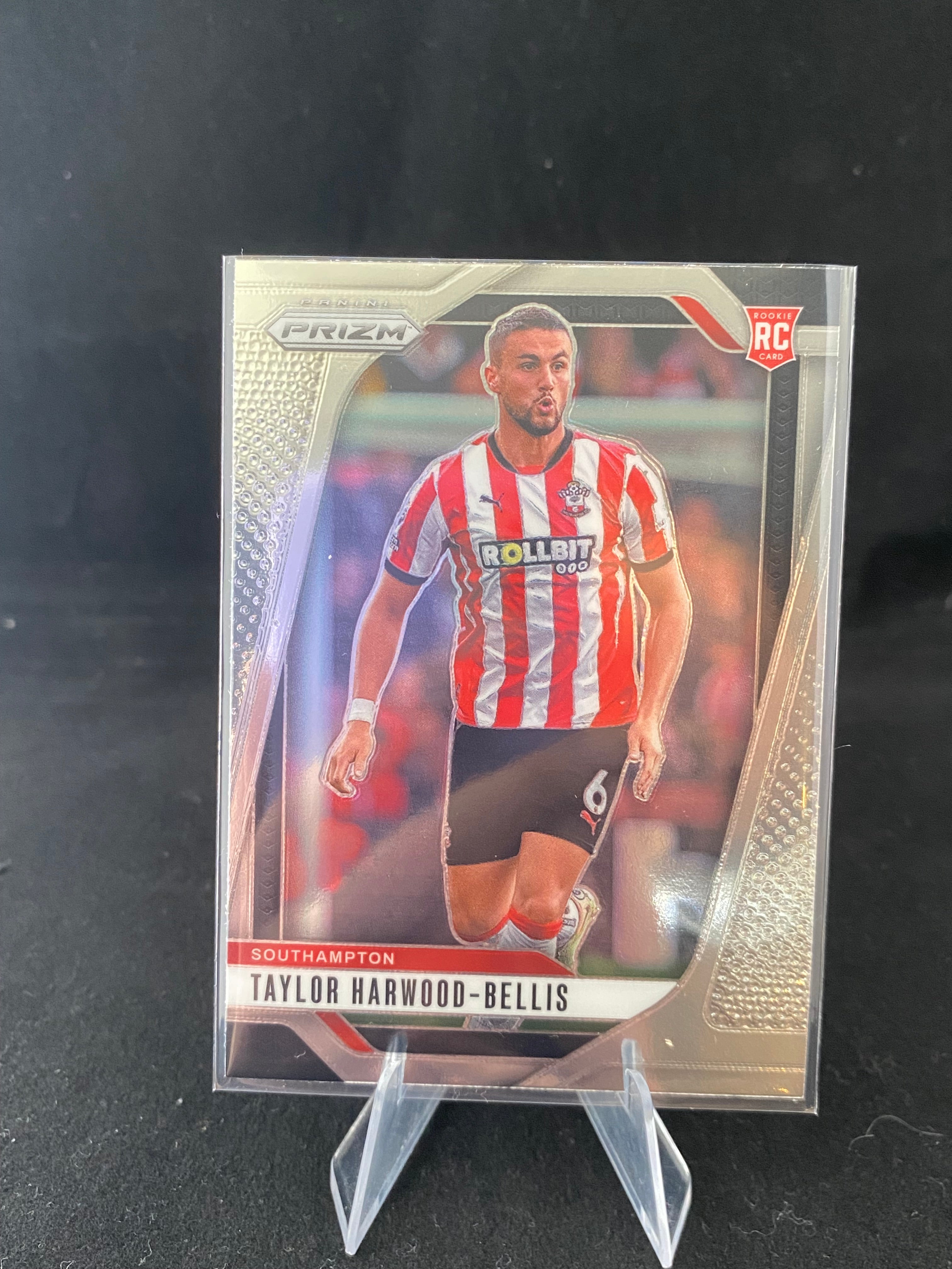 Panini Prizm Premier League Soccer 2025 - Taylor Harwood-Bellis - RC - Rookie Card - No.293