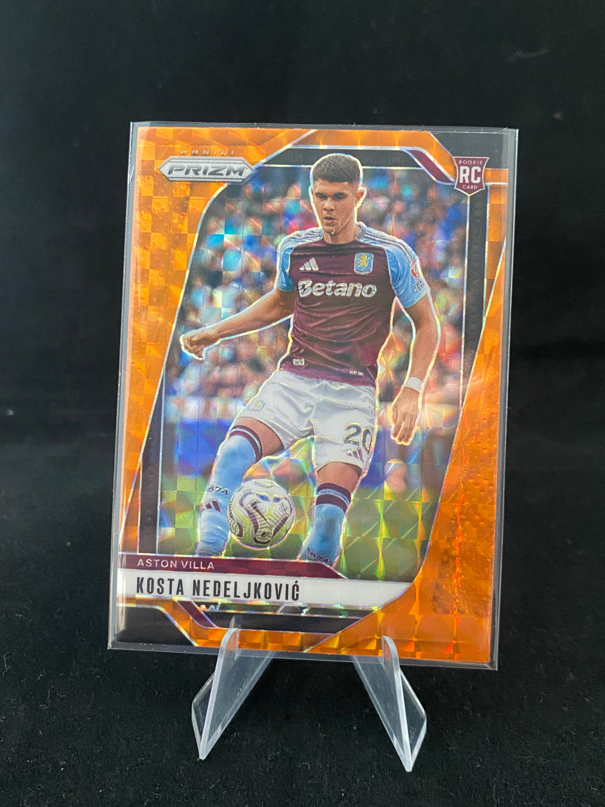 Panini Prizm Select Premier League Soccer 2024 - Kosta Nedeljkovic - RC - Rookie Card - No.68