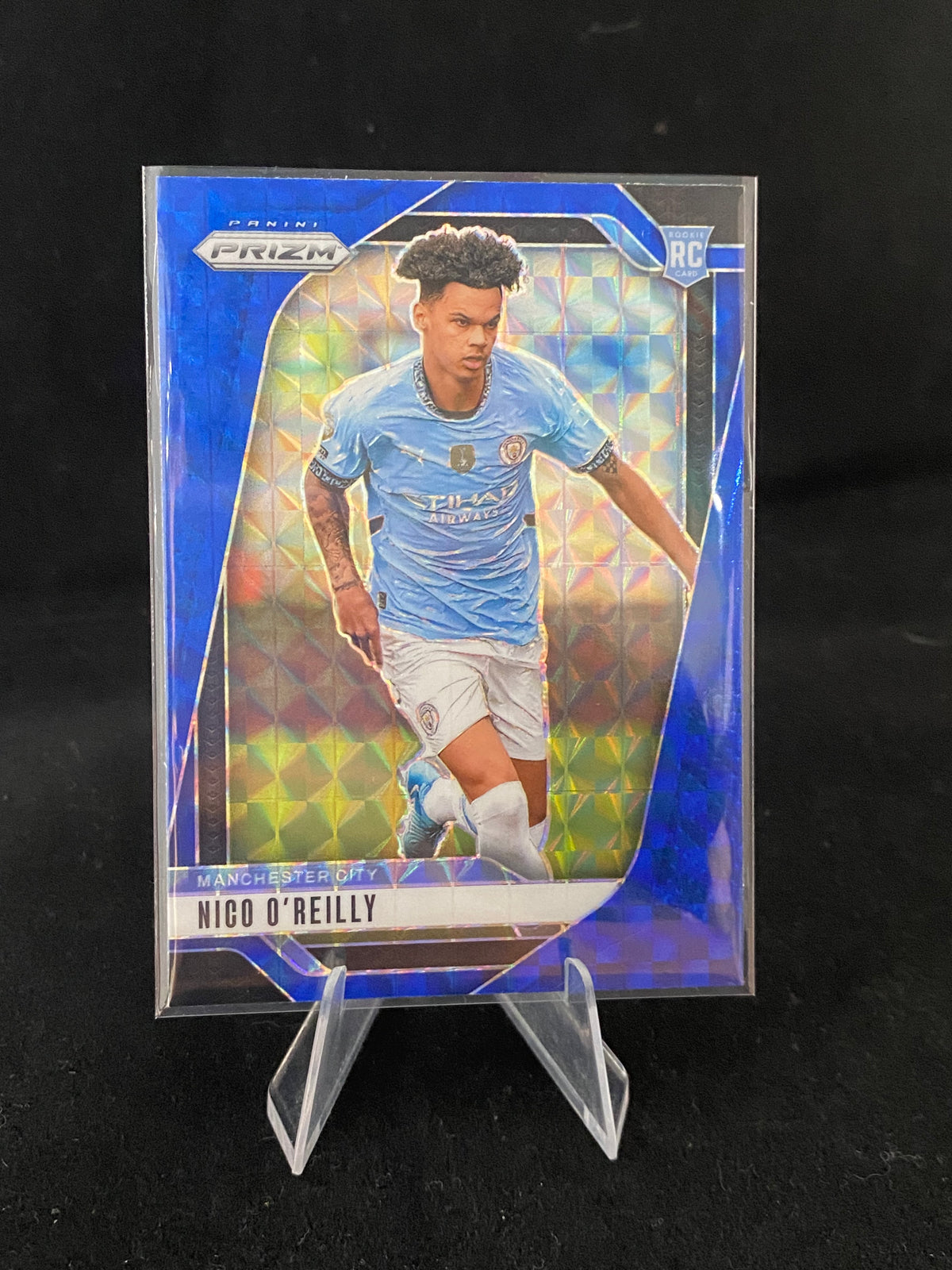 Panini Prizm Select Premier League Soccer 2025 - Nico O'Reilly - RC - Rookie Card - No. 16