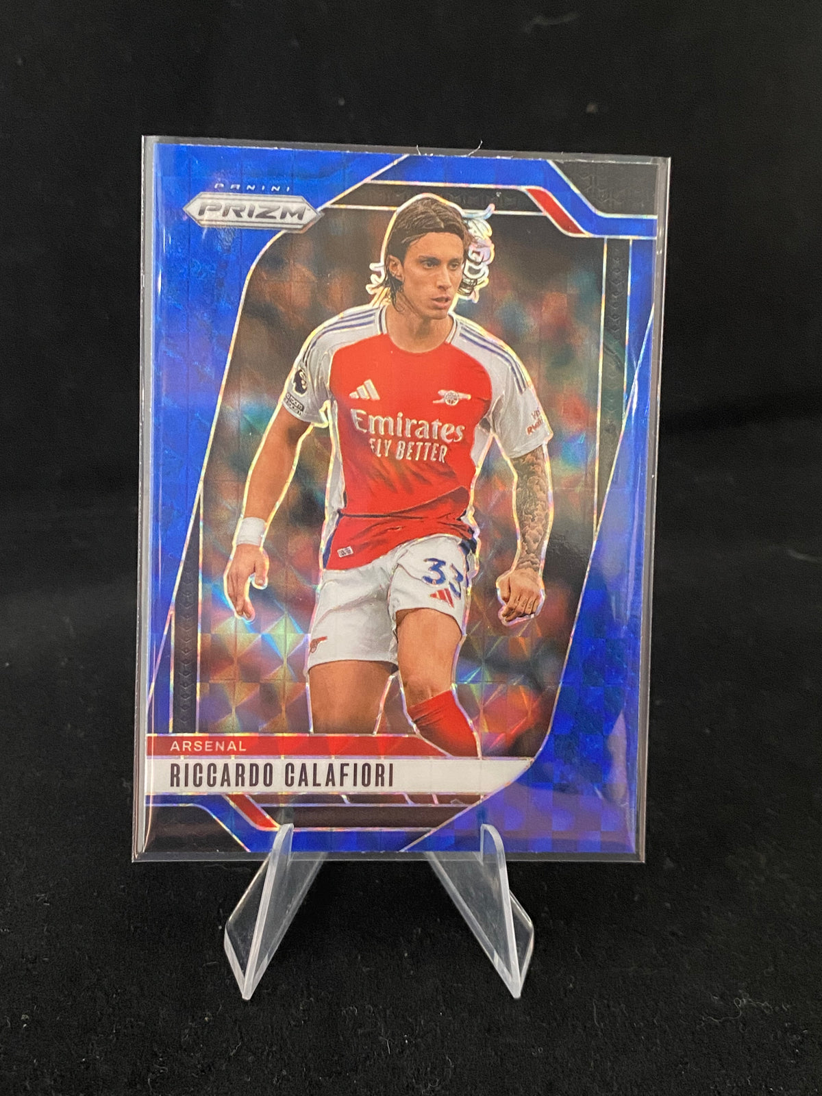 Panini Prizm Select Premier League Soccer 2025 - Riccardo Calafiori - No.30