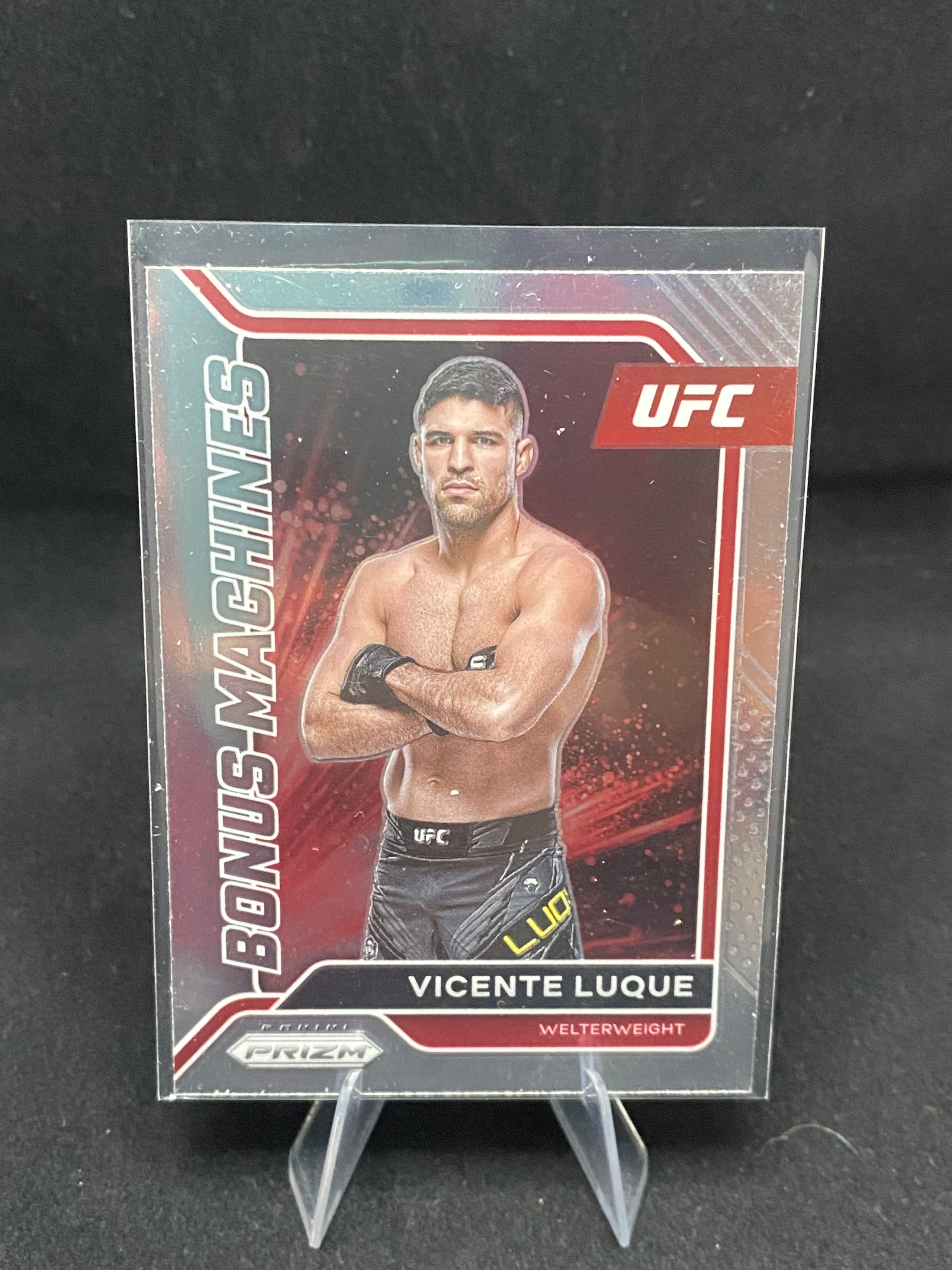 Panini Prizm UFC 2022 -Vicente Luque - Bonus Machine - No.4