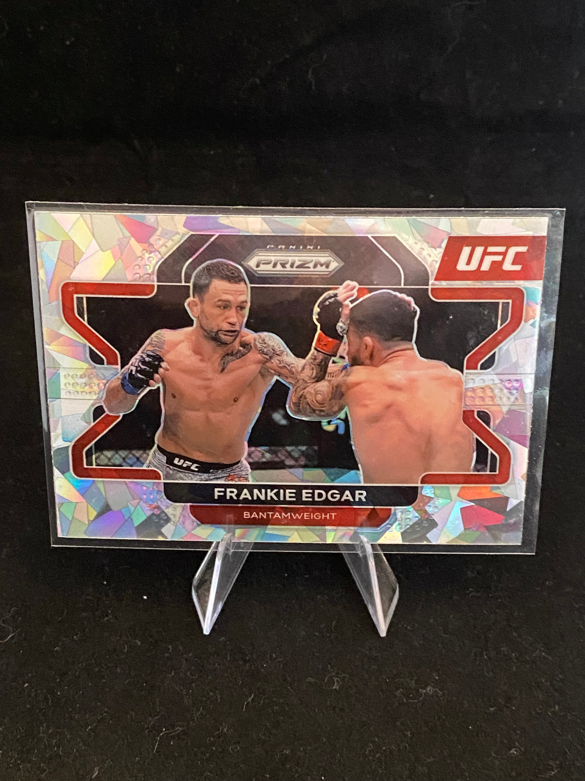 Panini Prizm UFC 2022 - Frankie Edgar - Cracked Ice - No.51
