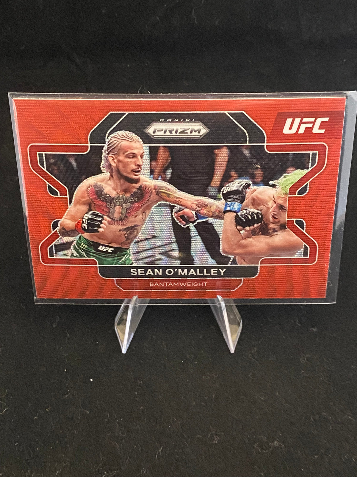 Panini Prizm UFC 2022 - Sean O'Malley -  Red - No.60