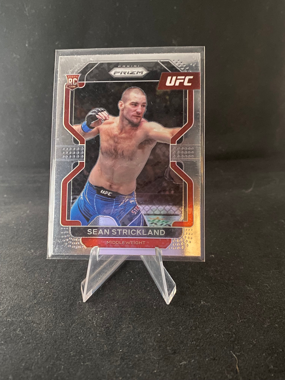 Panini Prizm UFC 2022 - Sean Strickland - RC - Rookie Card - No.172