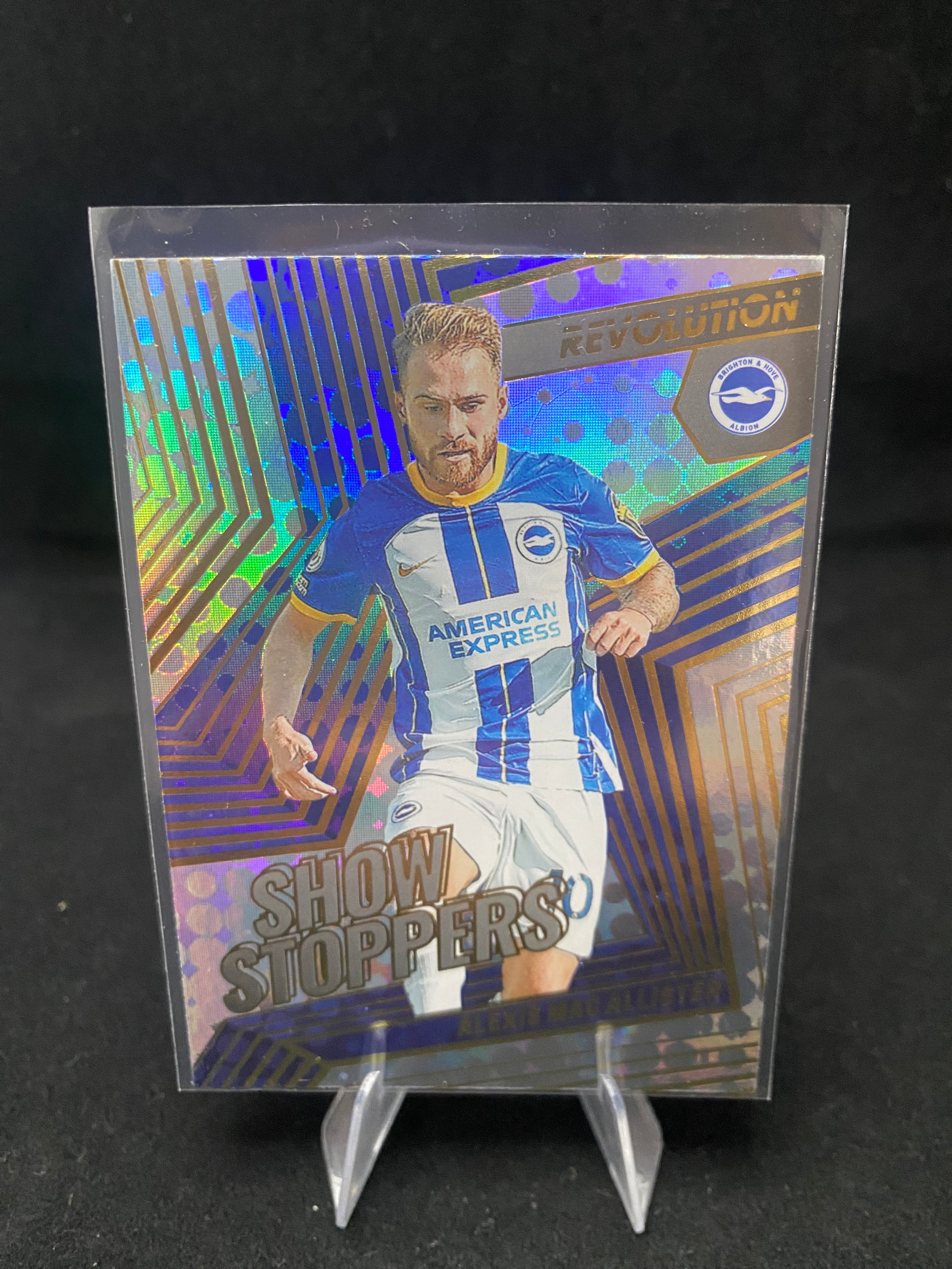 Panini Revolution Premier League Soccer 2022 - Alexis Mac Allister - Show Stopper - 8
