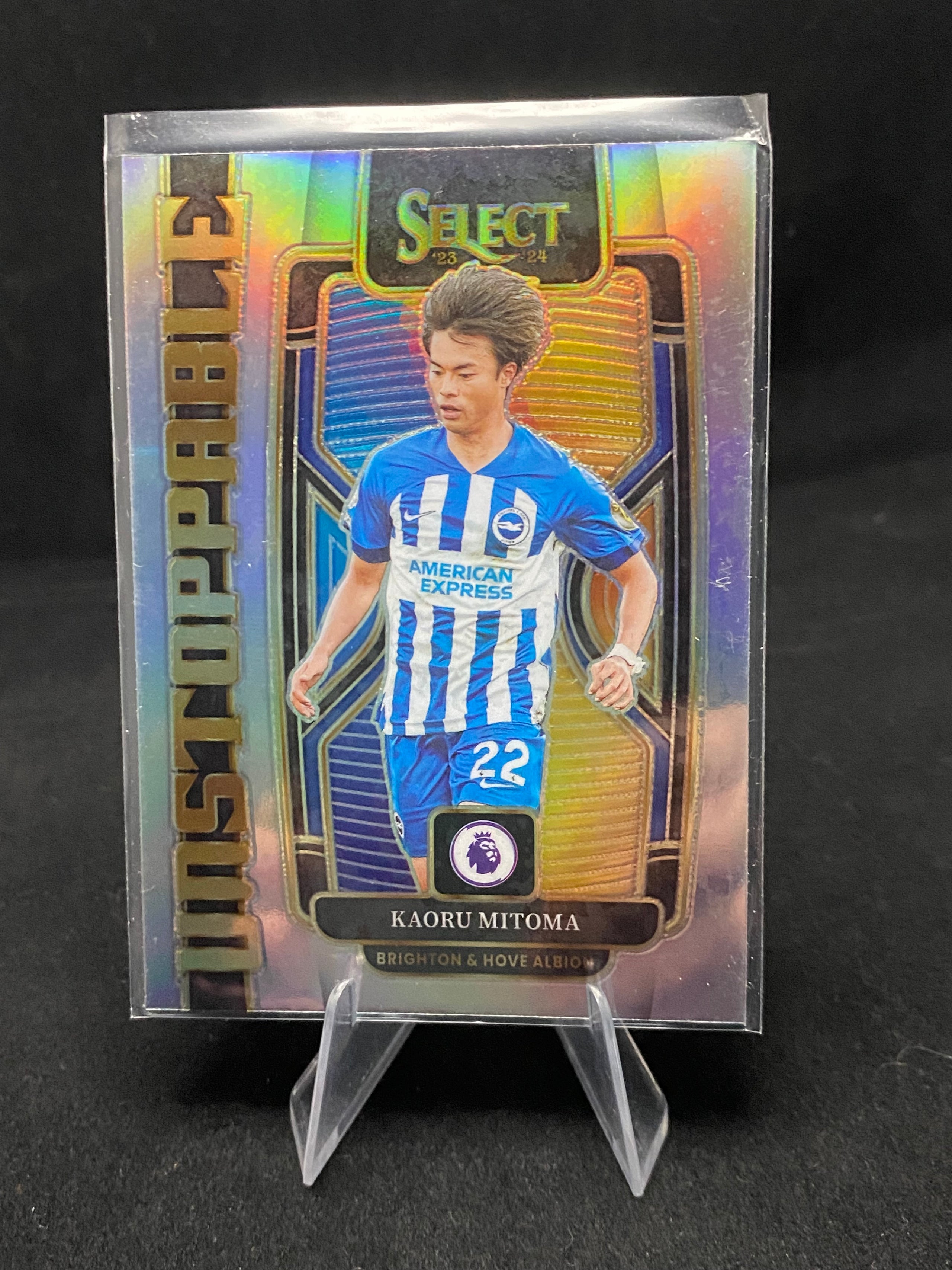 Panini Select Premier League Soccer 2024 - Kaoru Mitoma - Unstoppable - Select - 5