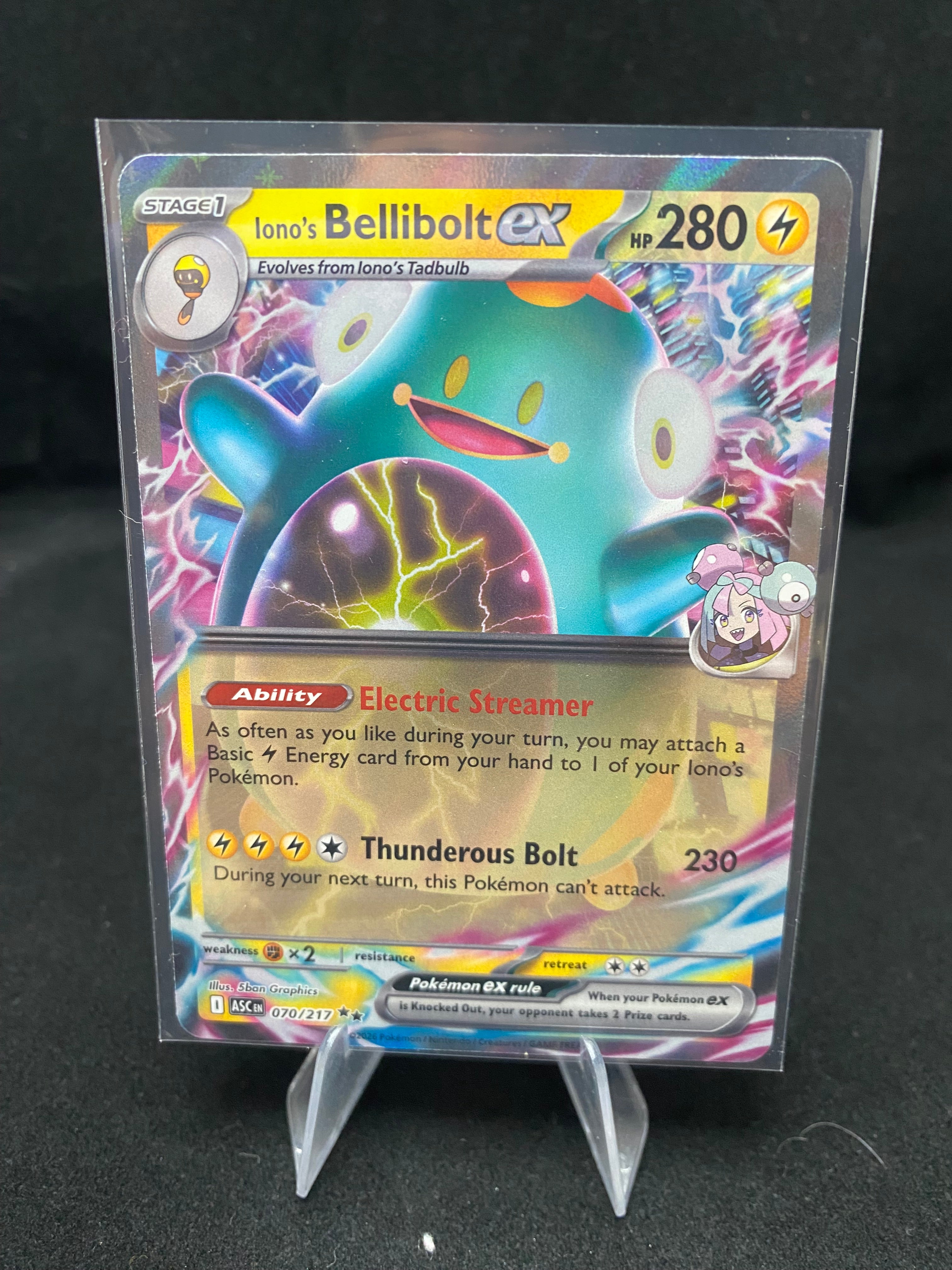 Pokémon - Ascended Heroes - Bellibolt ex - 070/217