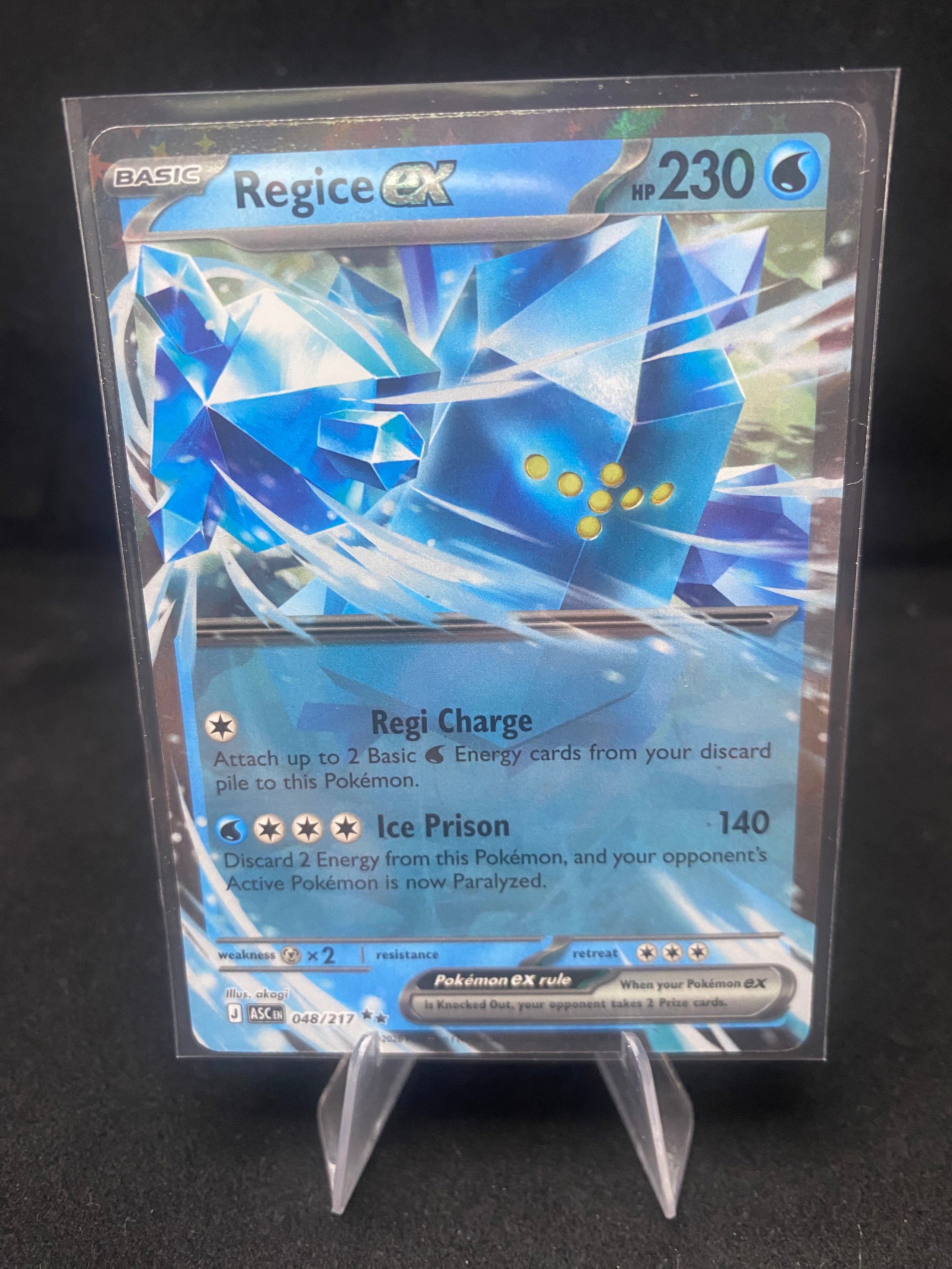 Pokémon - Ascended Heroes - Regice ex - 048/217