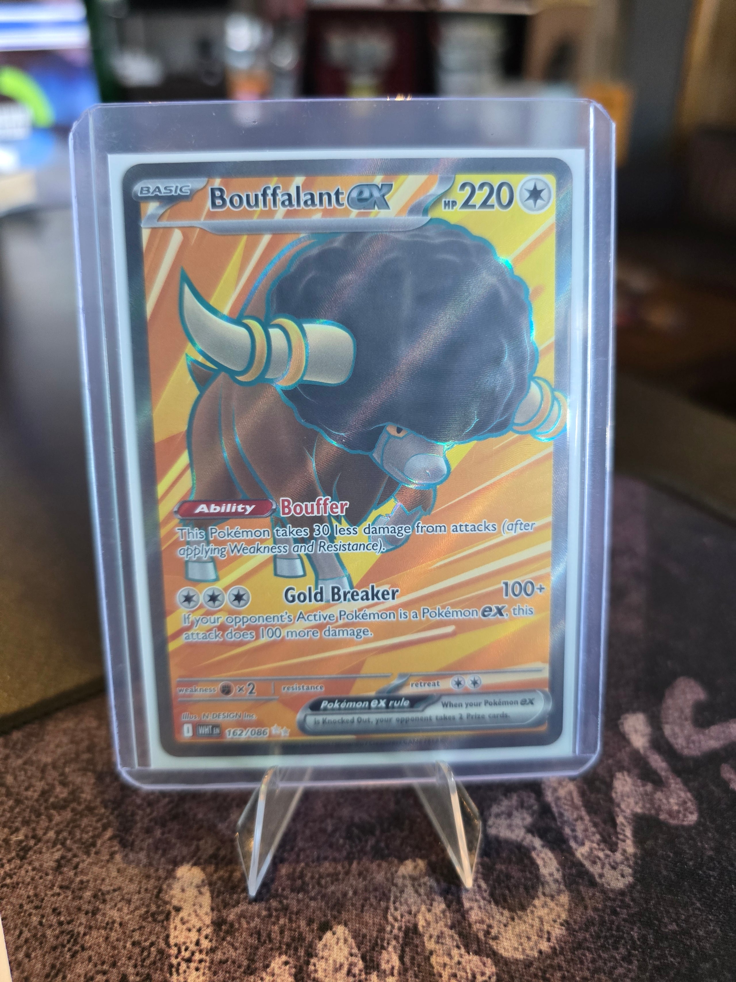 Pokémon - Bouffalant ex 162/086 (NM)