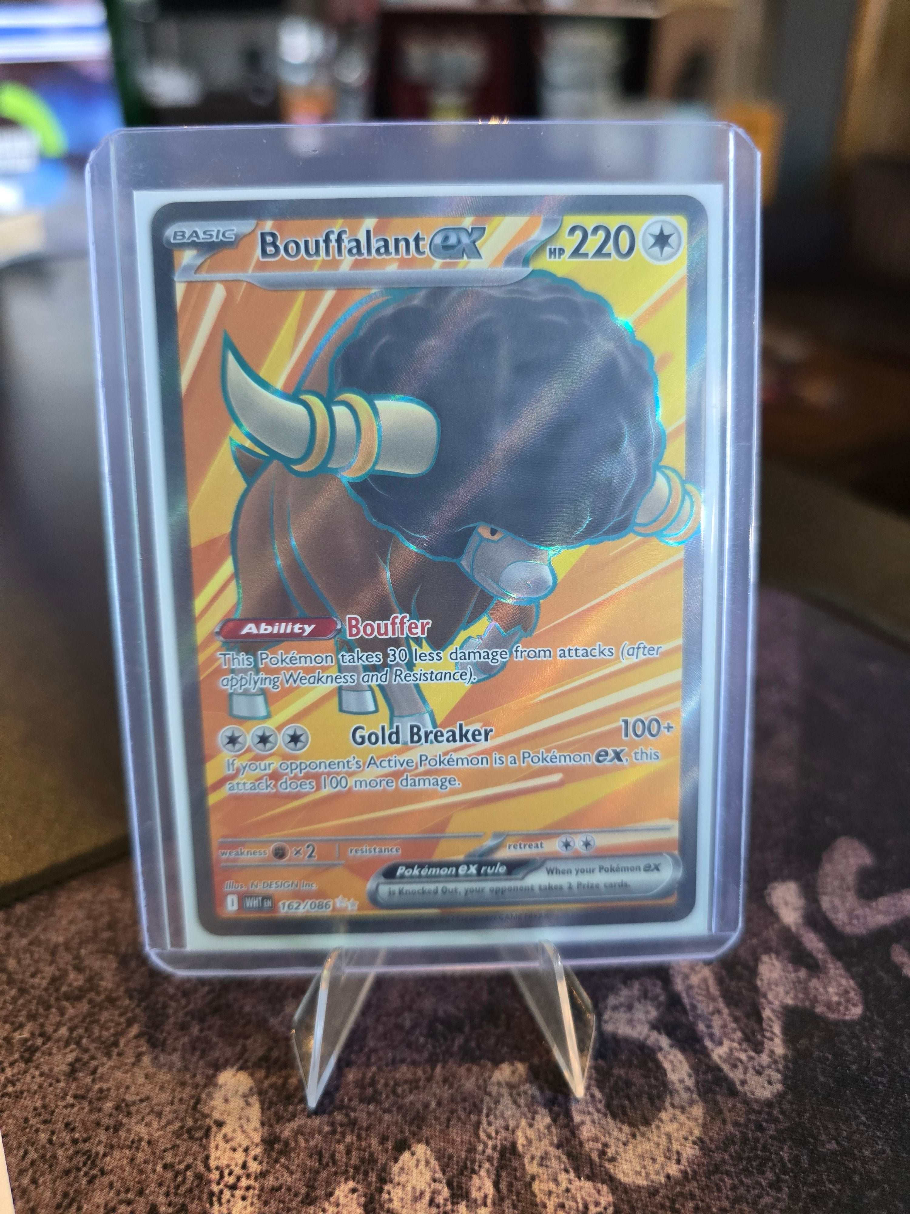 Pokémon - Bouffalant ex 162/086 (NM)