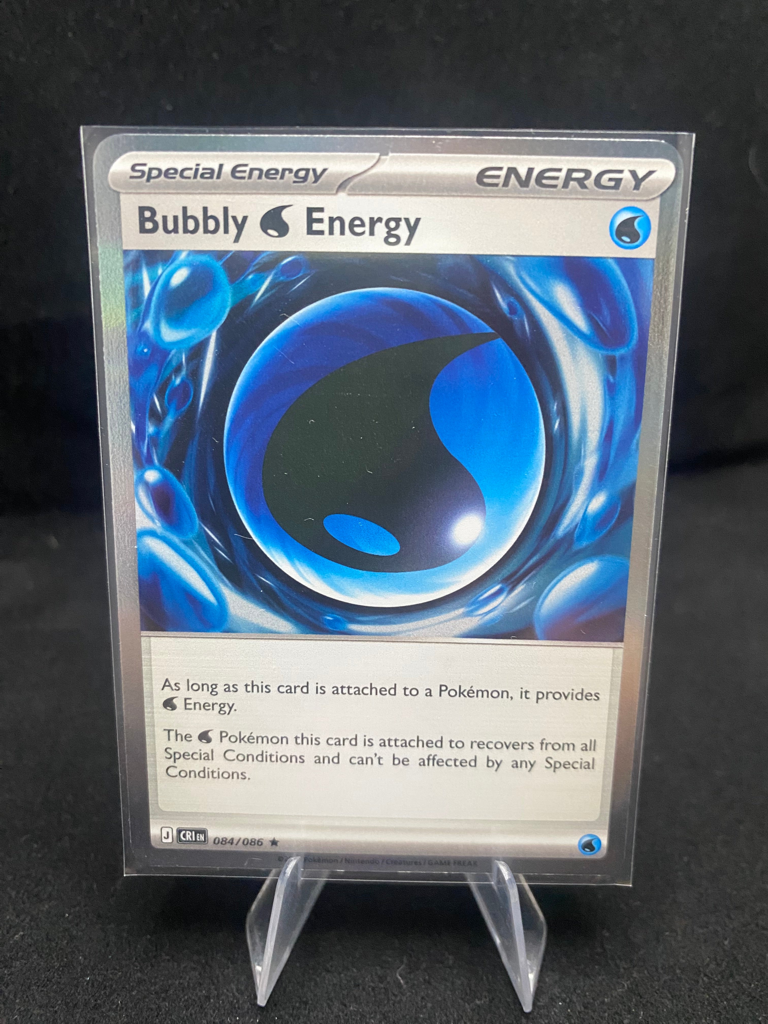 Pokémon - Chaos Rising - Bubbly Water Energy - 084/086
