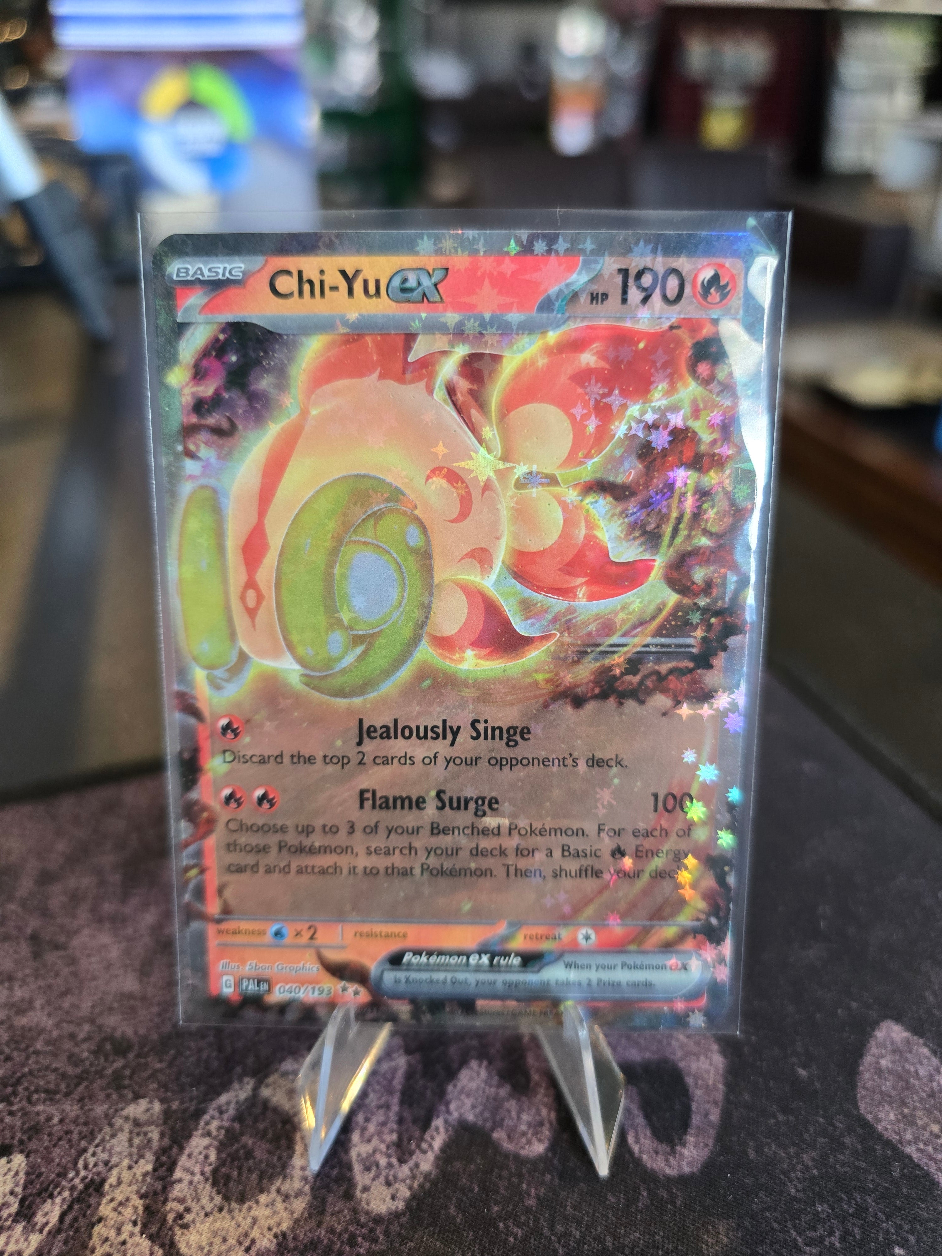 Pokémon - Chi-Yu ex 040/193 (NM)