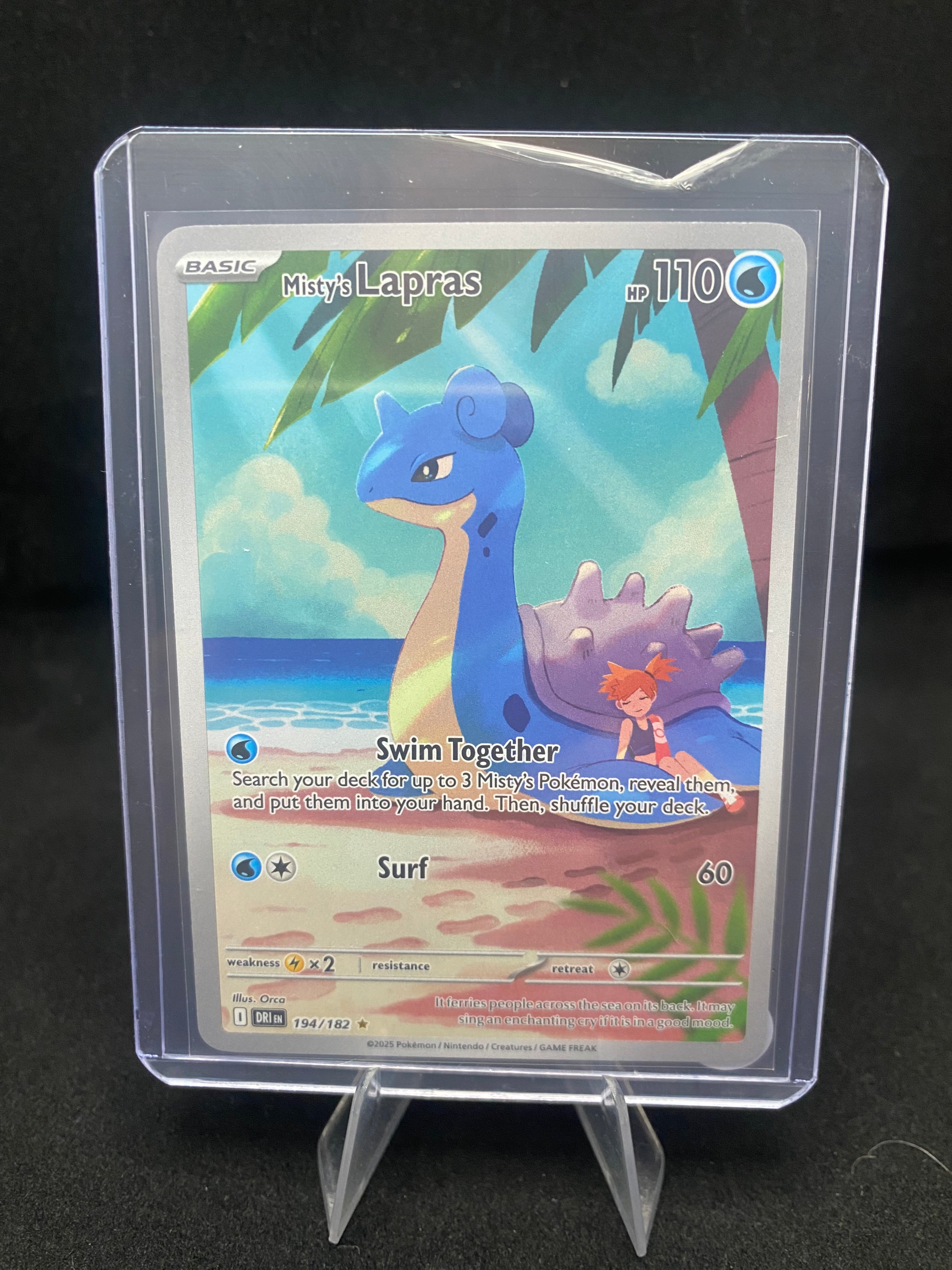 Pokémon - Destined Rivals - Misty's Lapras - 194/182