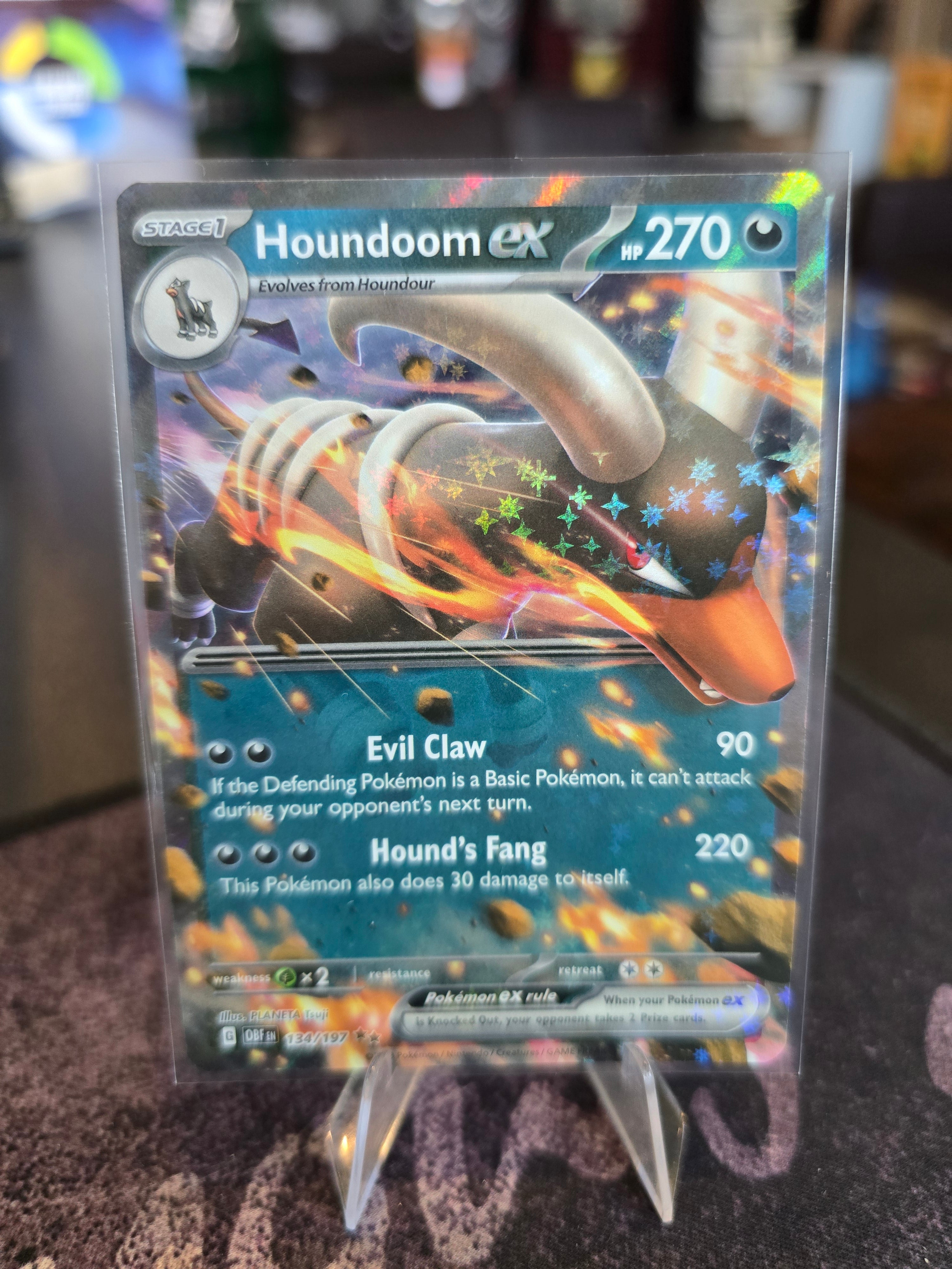 Pokémon - Houndoom ex 134/197 (NM)