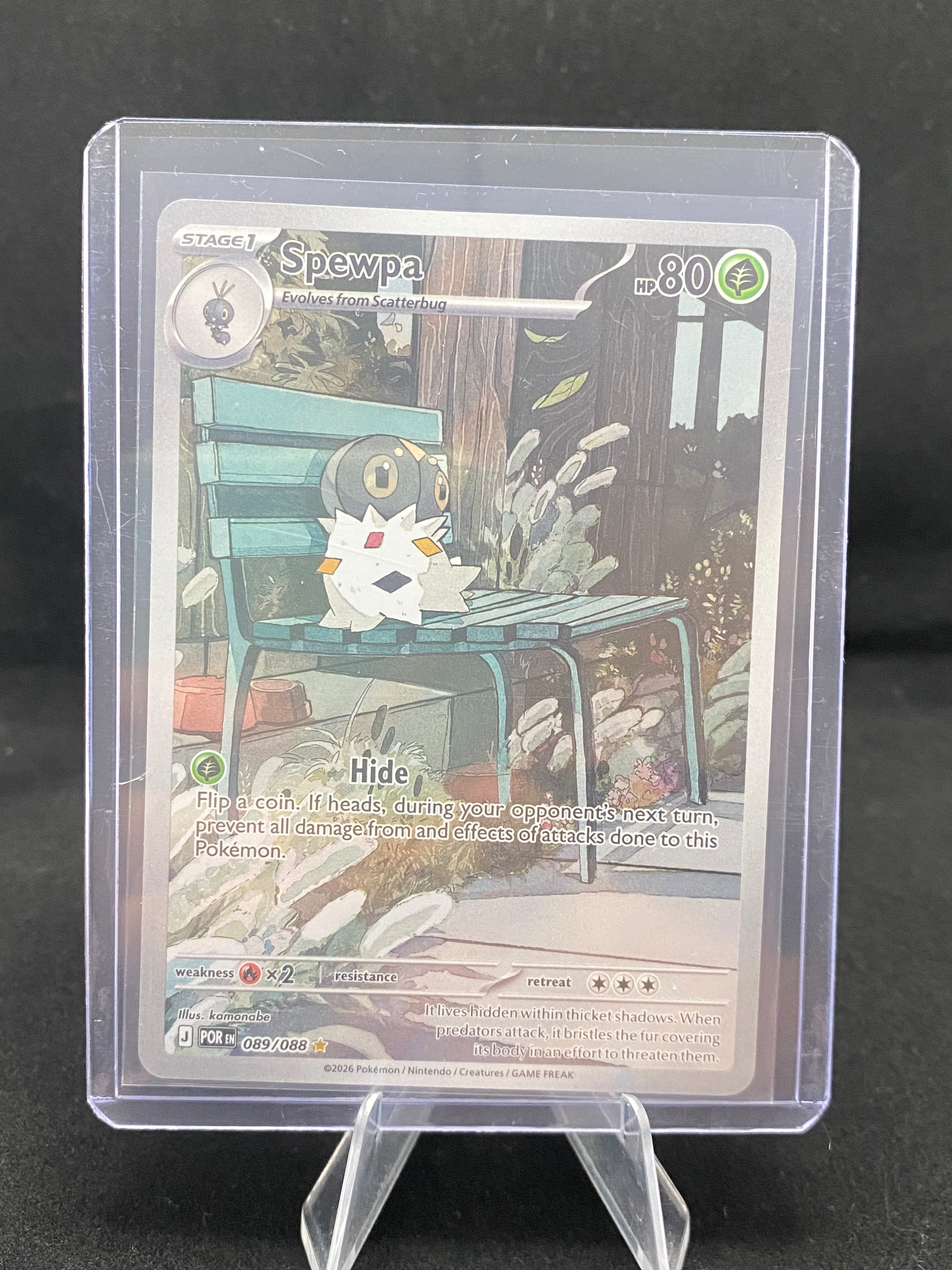 Pokémon - Japanese Perfect Order - Spewpa - 089/088
