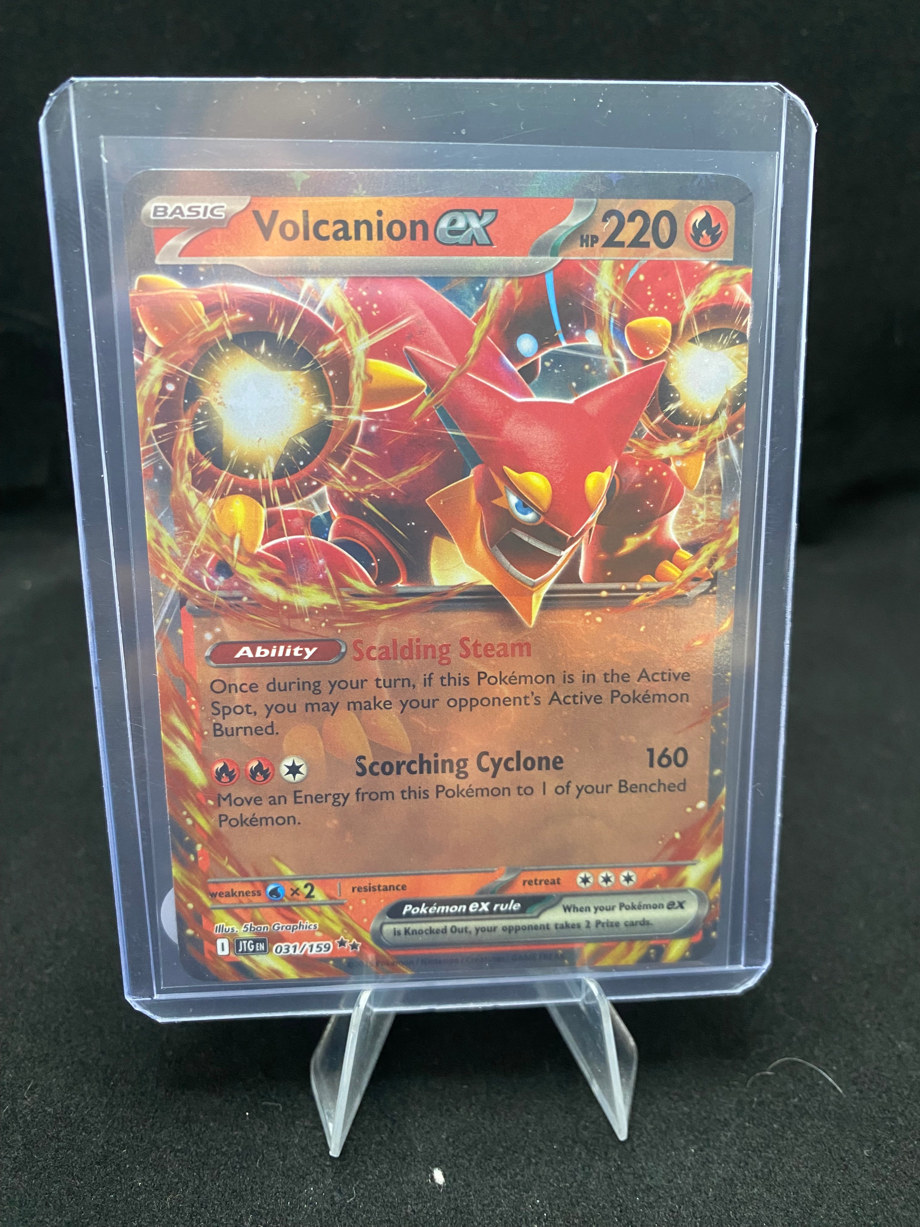 Pokémon - Journey Together - Volcanion ex - 031/159