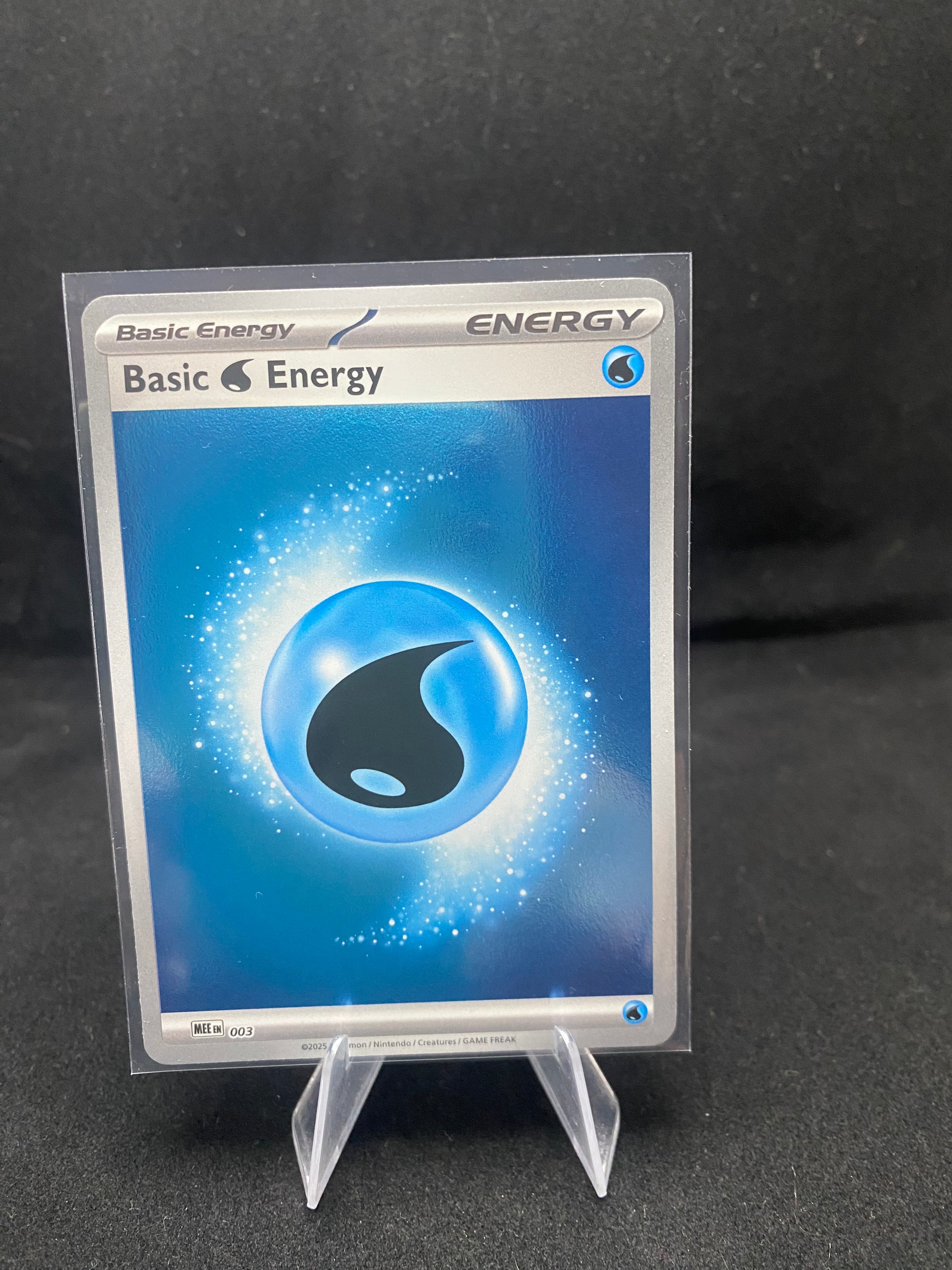 Pokémon - Mega Evolution - Basic Water Energy - MEE 003