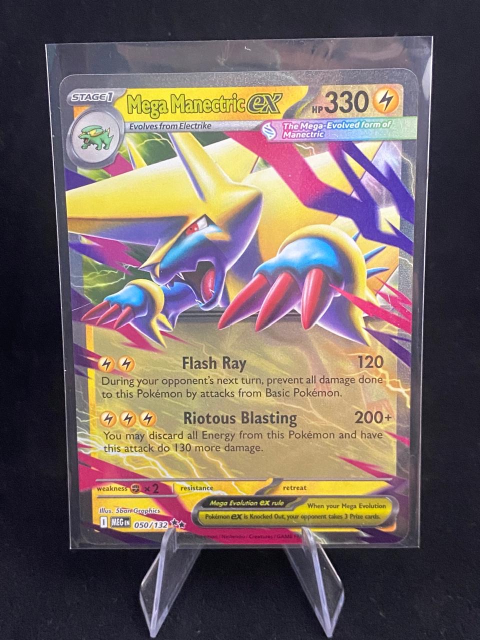 Pokémon - Mega Evolution - Mega Manectric ex - 050/132