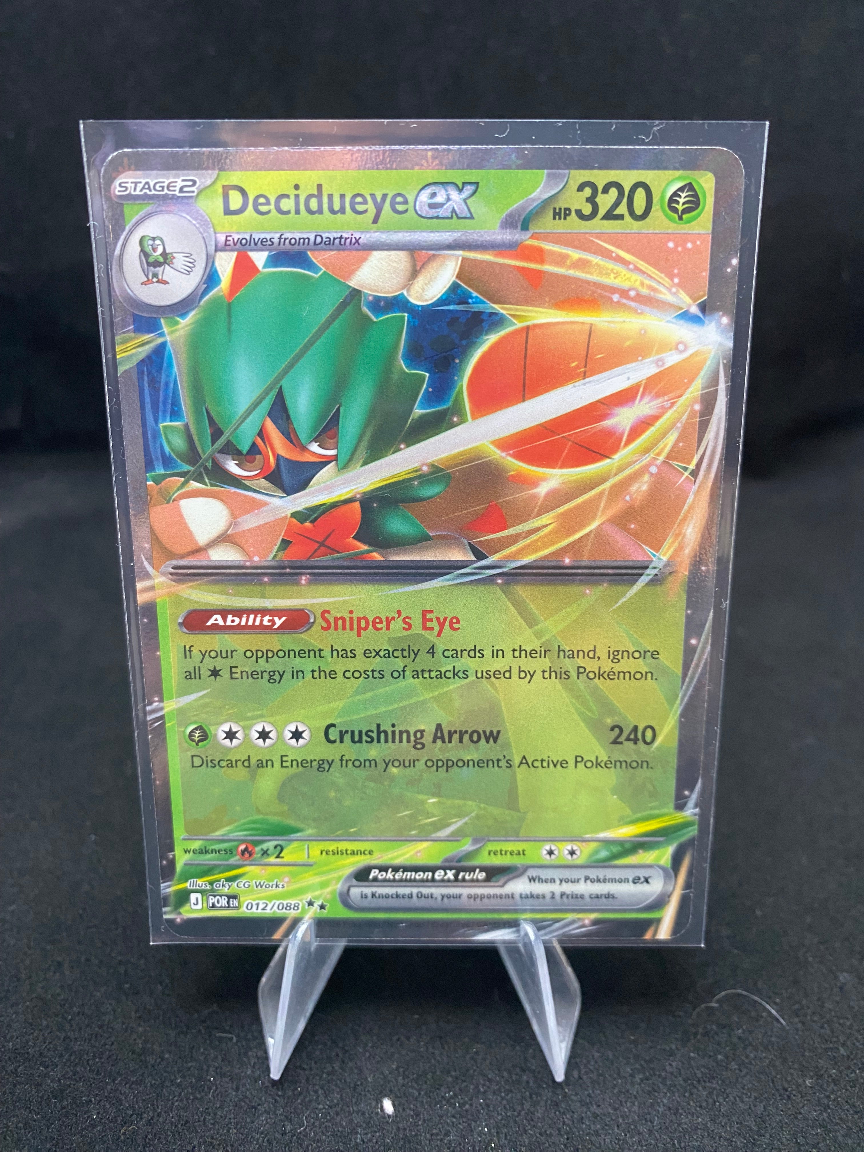 Pokémon - Mega Evolution: Perfect Order - Decidueye ex - 012/088