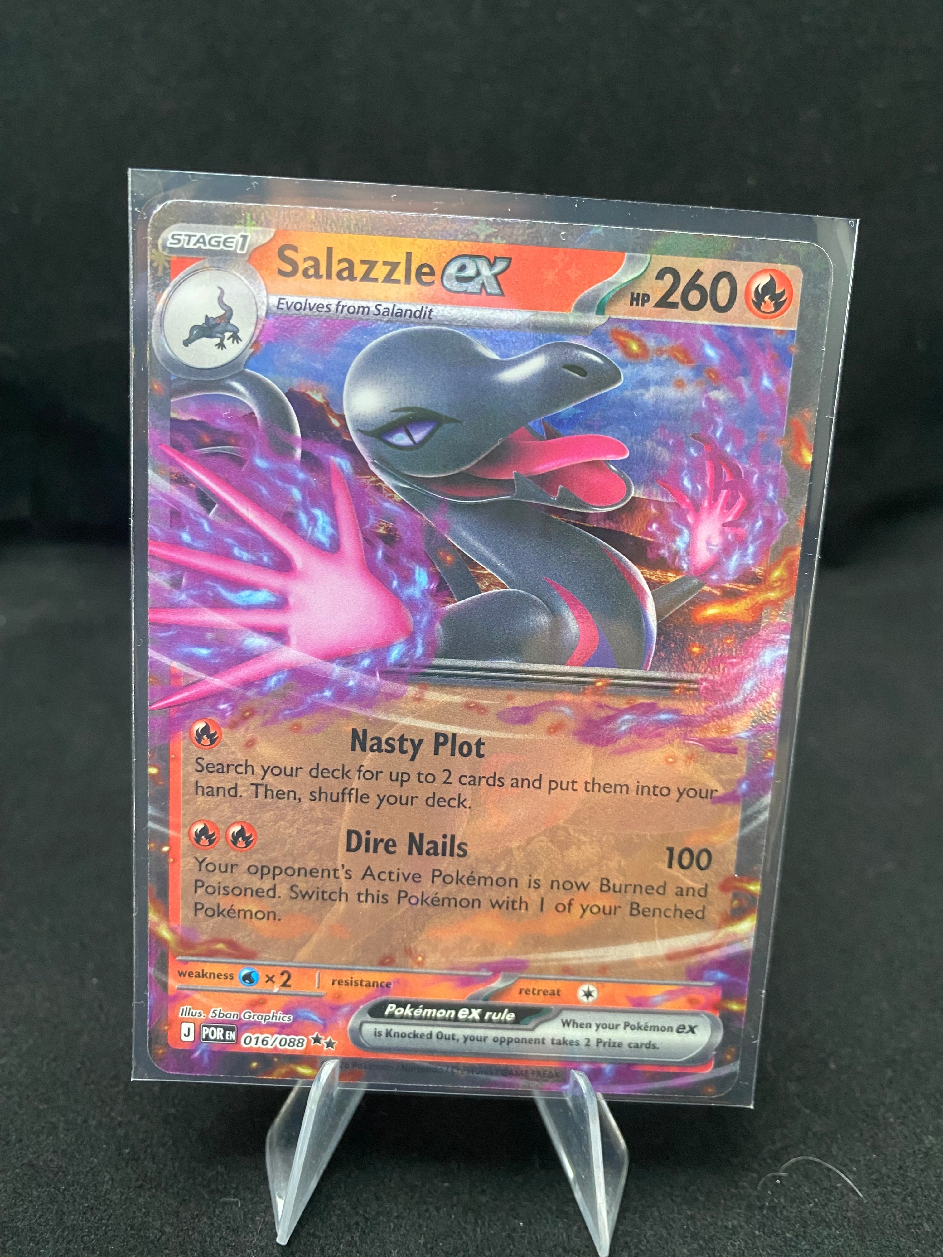 Pokémon - Perfect Order - Salazzle ex - 016/088