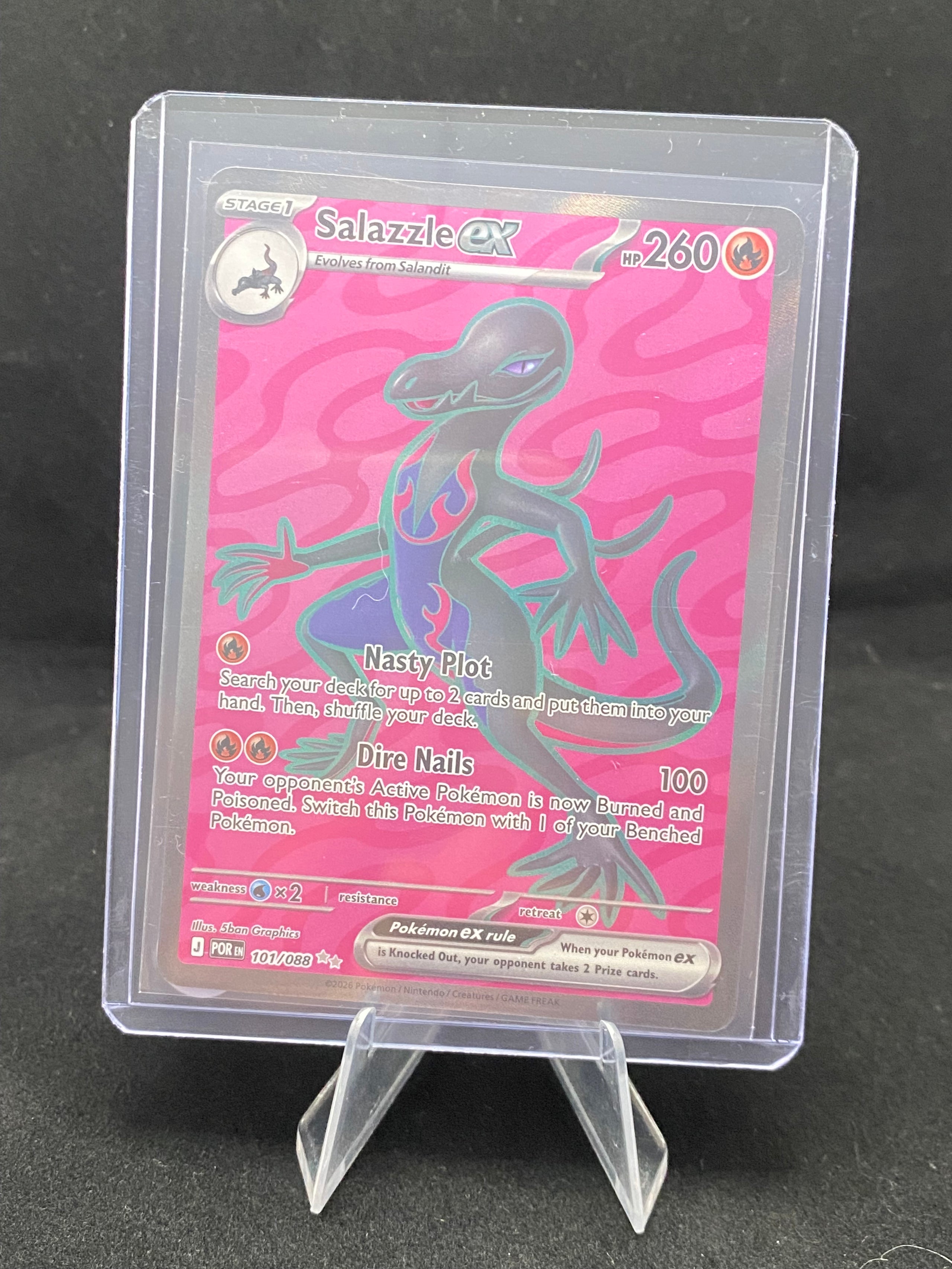 Pokémon - Perfect Order (ME03) - Salazzle EX - 101/088