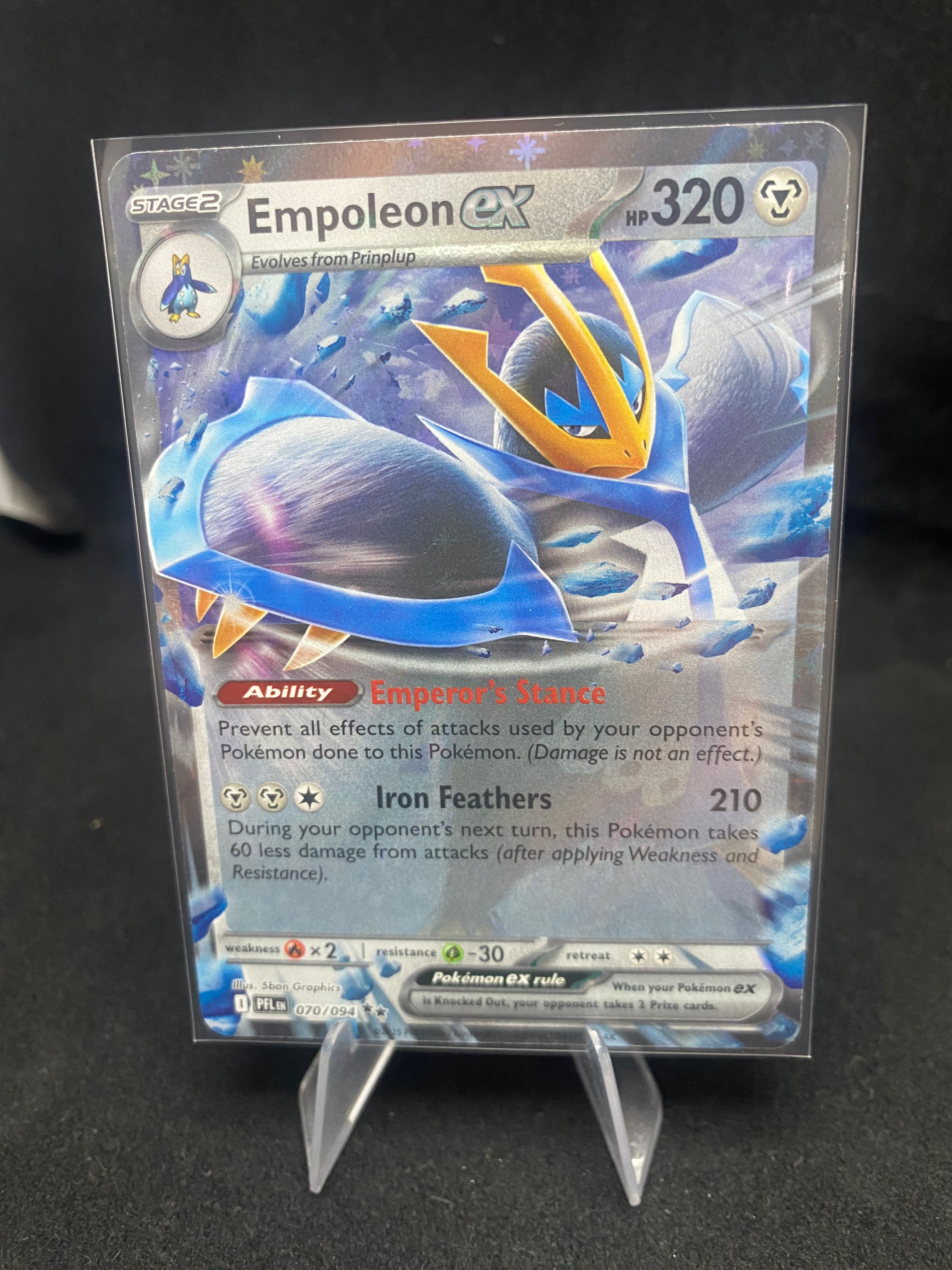 Pokémon - Phantasmal Flames - Empoleon ex - 070/094