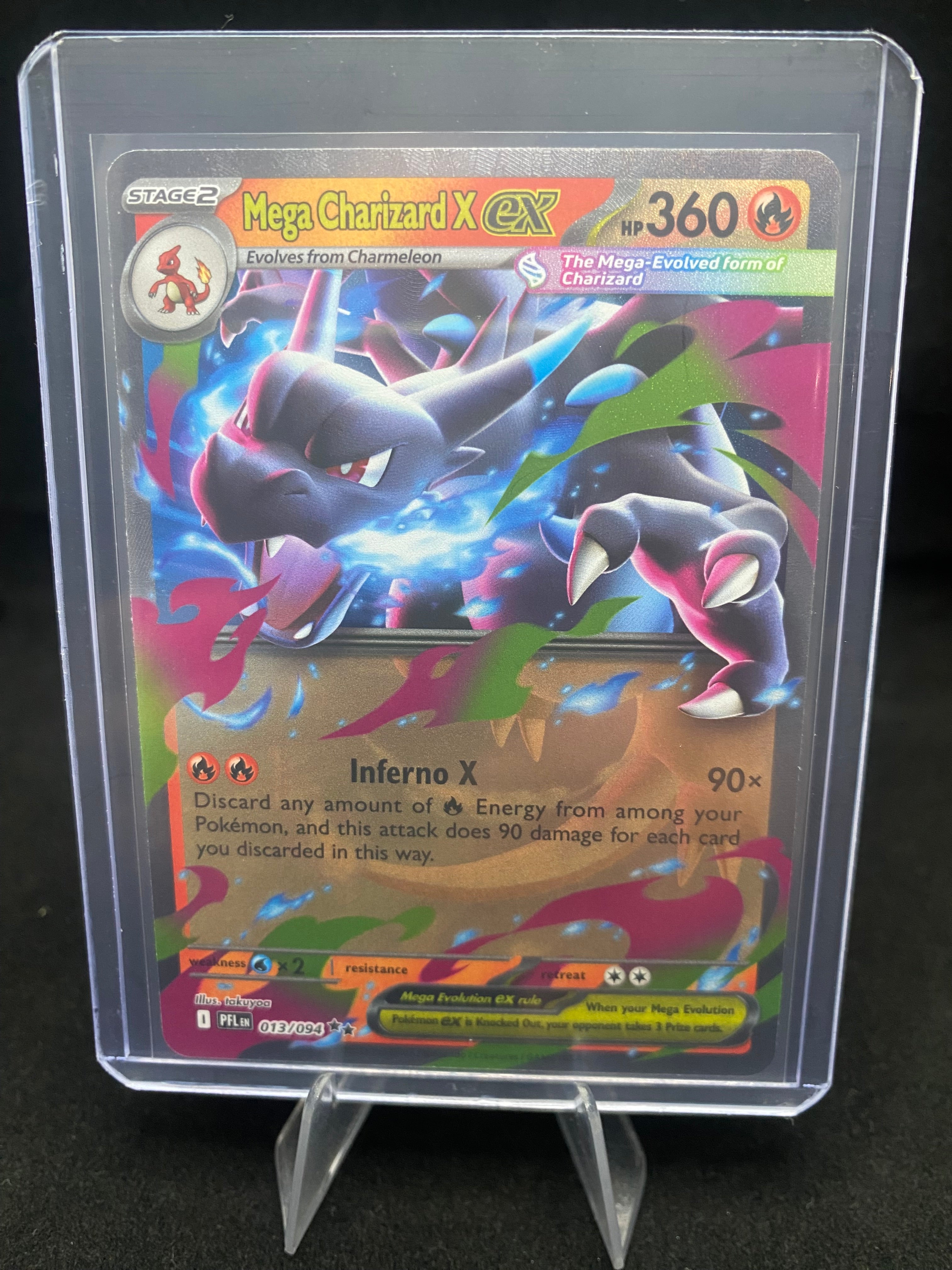 Pokémon - Phantasmal Flames - Mega Charizard x ex - 013/094
