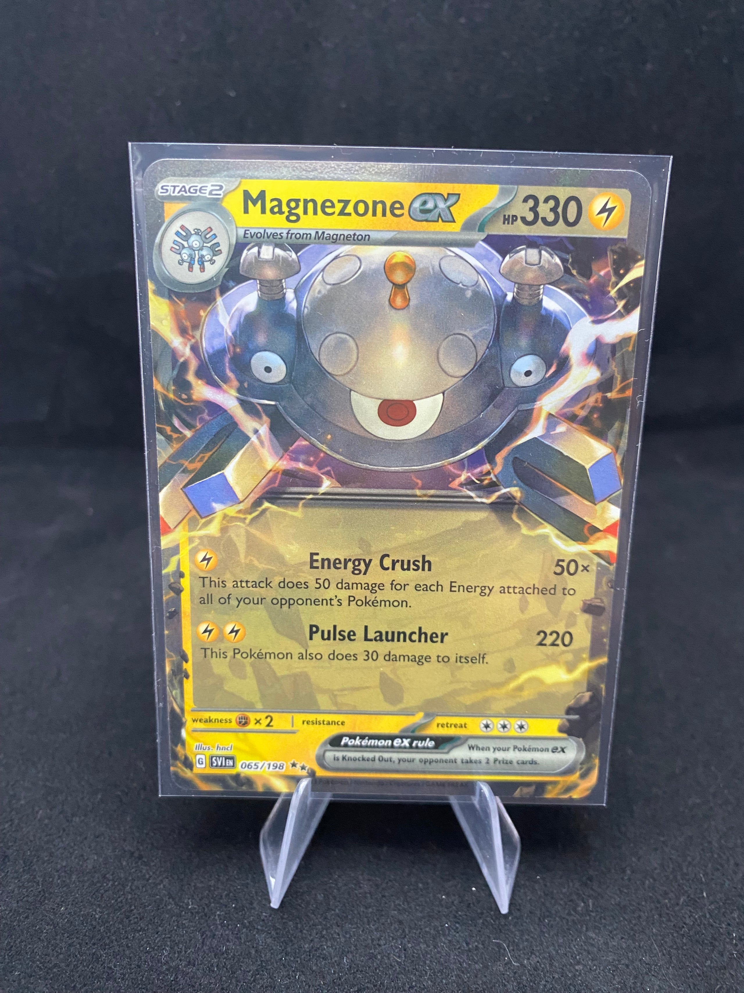 Pokémon - Scarlet and violet - Magnezone ex - 065/198