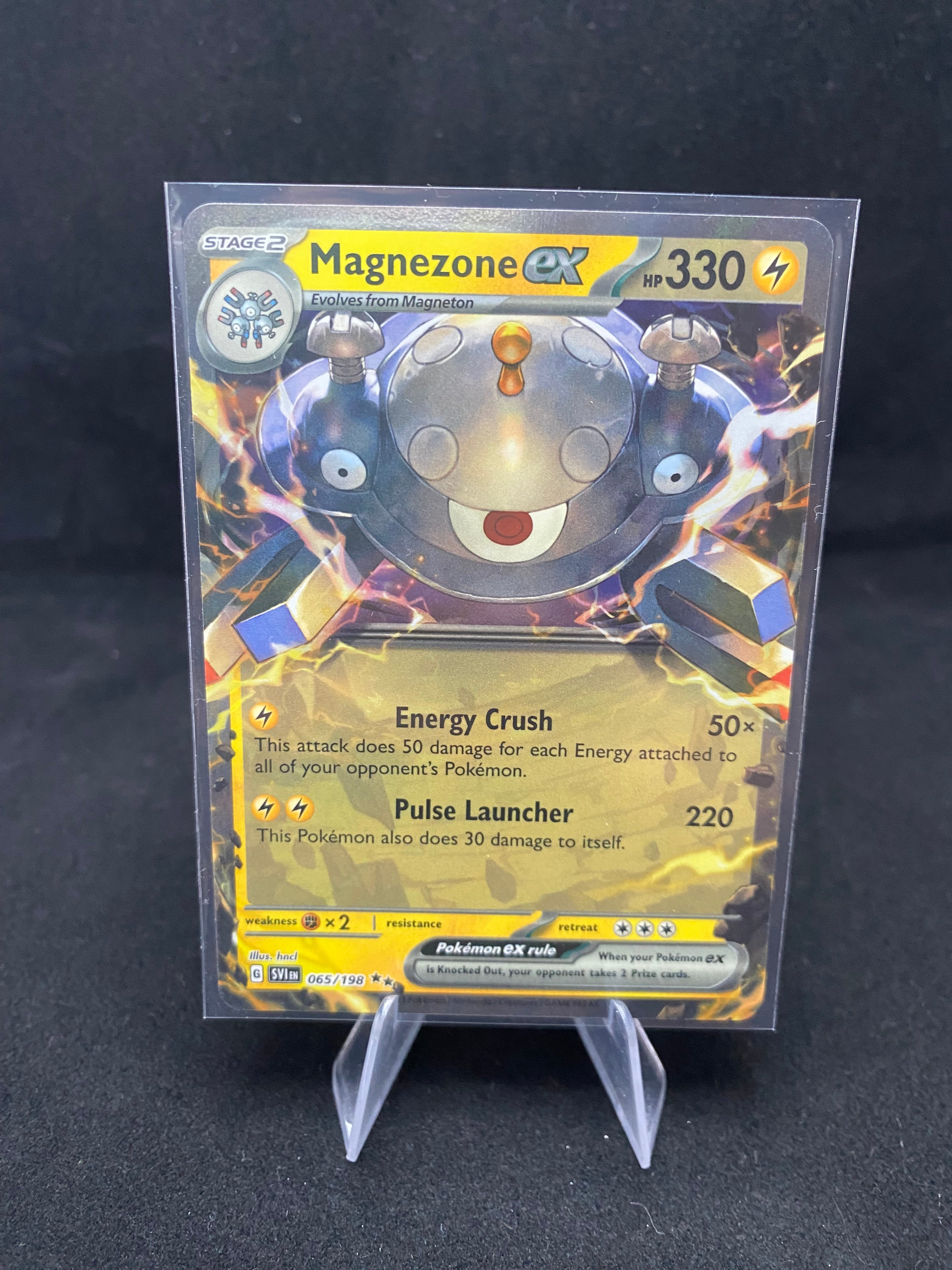 Pokémon - Scarlet and violet - Magnezone ex - 065/198
