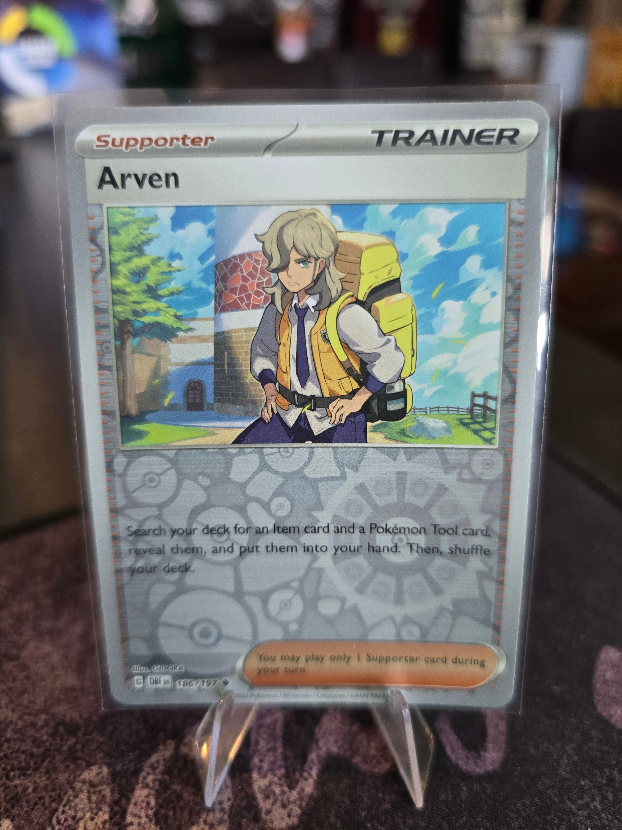 Pokémon - Supporter - Arven (NM)
