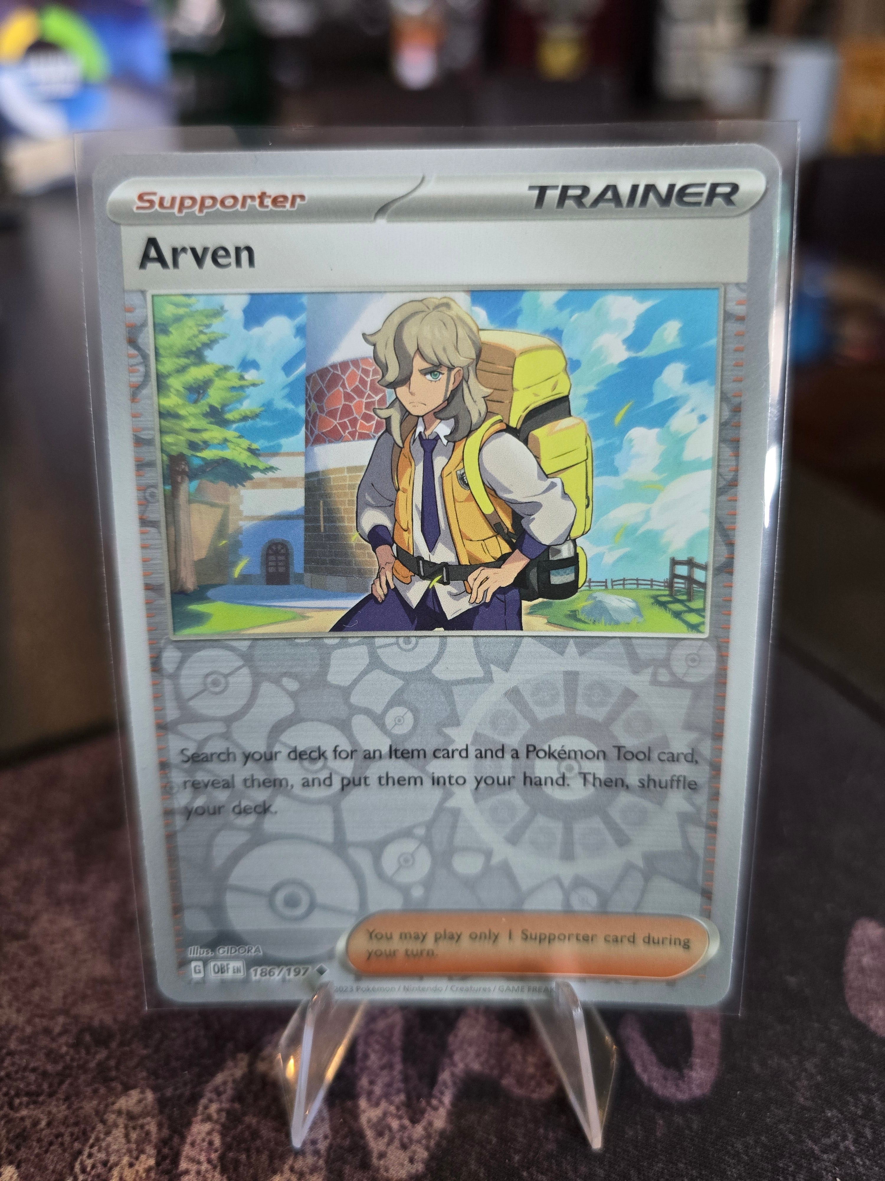 Pokémon - Supporter - Arven (NM) 