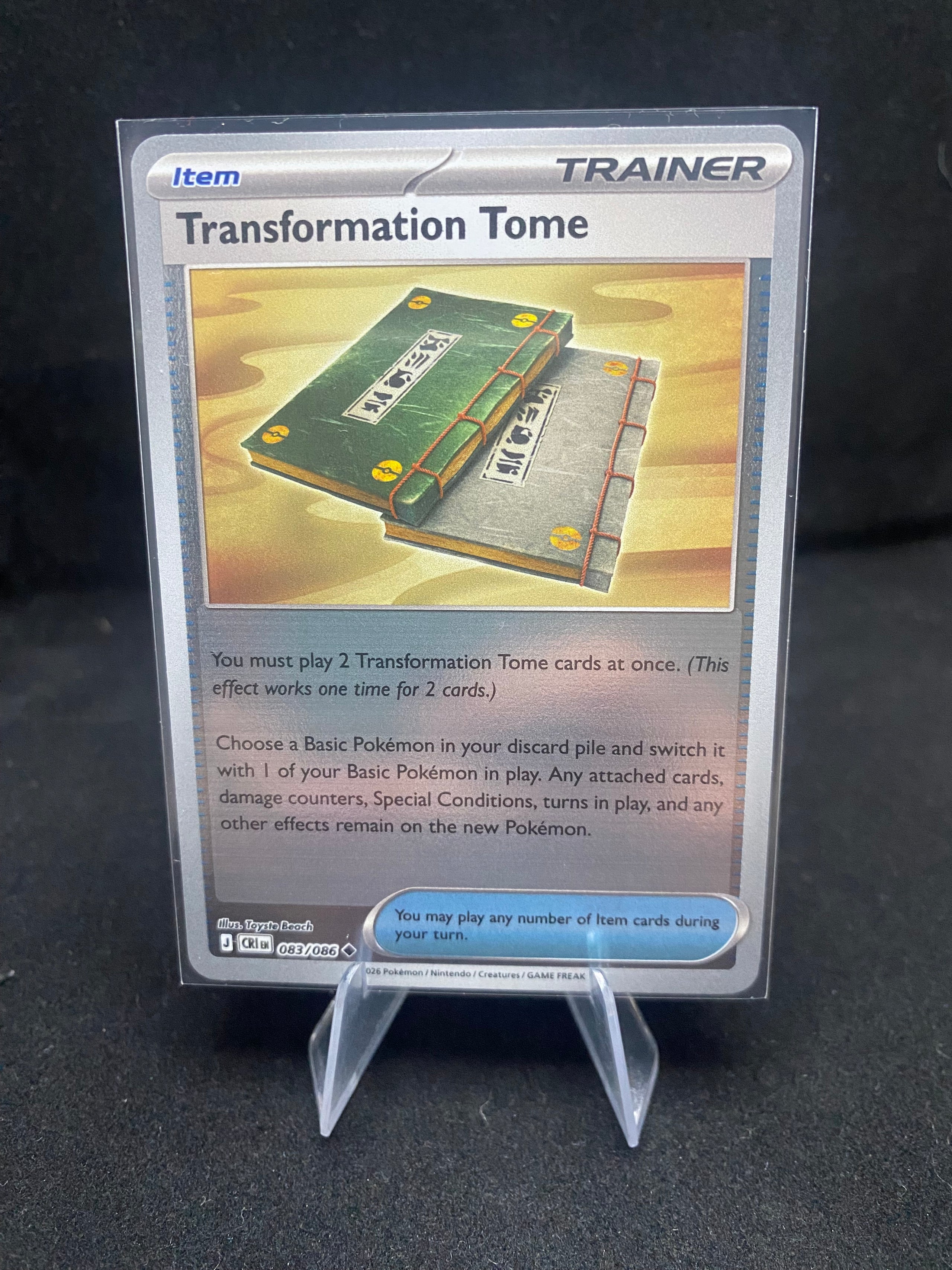 Pokémon - TCG Chaos Rising - Transformation Tome - 083/086