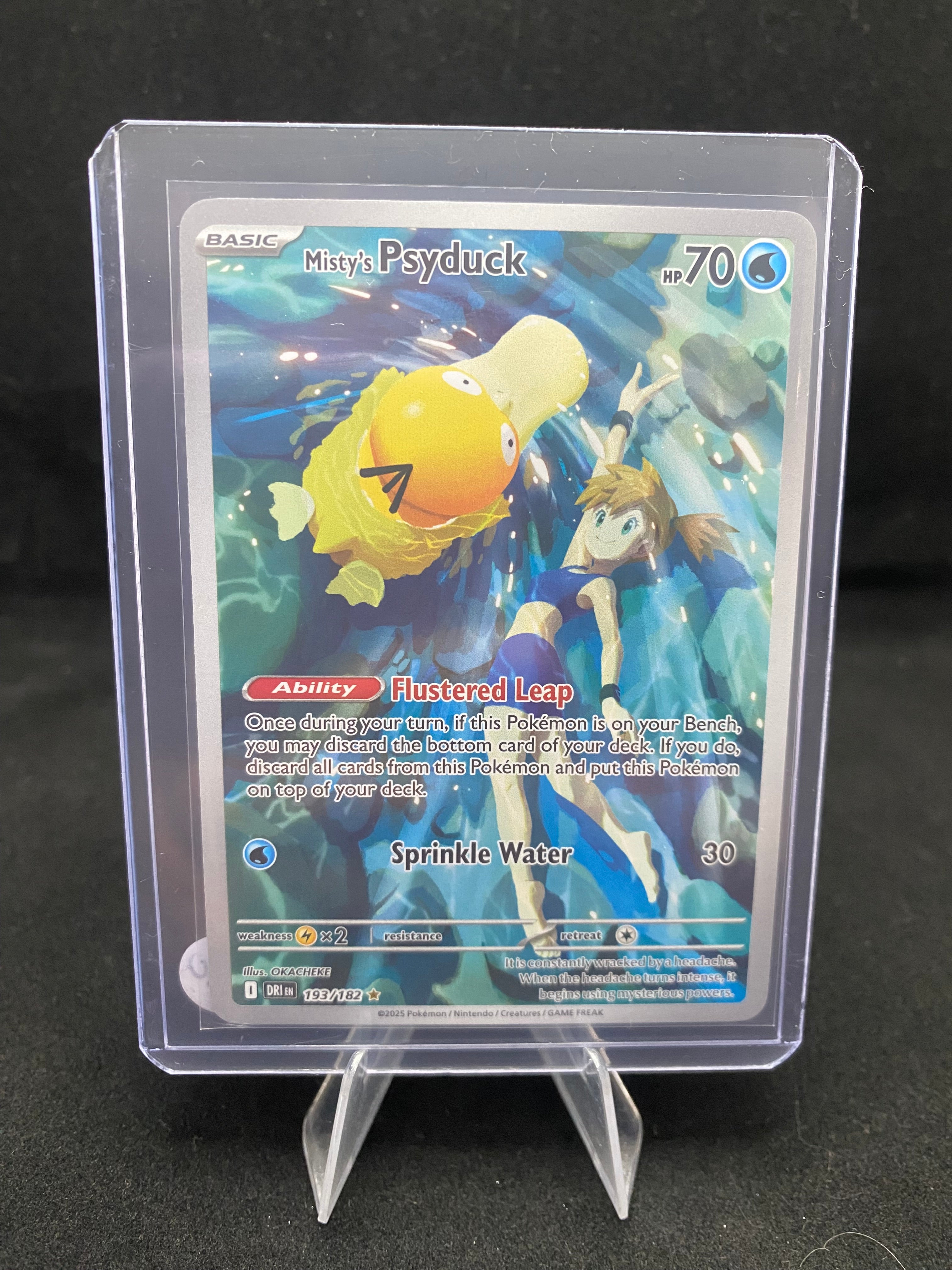 Pokémon - TCG Destined Rivals - Misty's Psyduck - 193/182