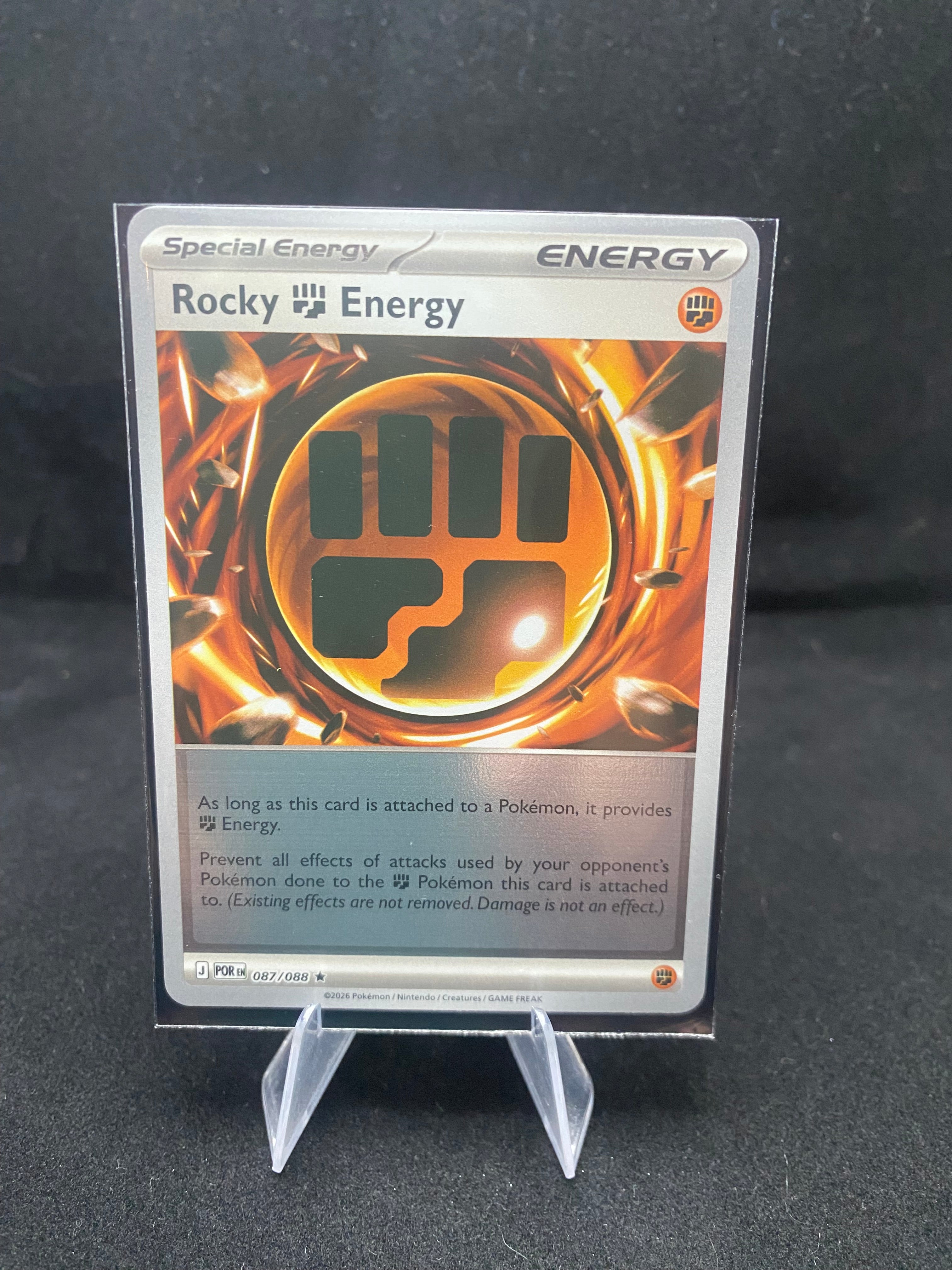 Pokémon - TCG Perfect Order - Rocky Energy - 087/088