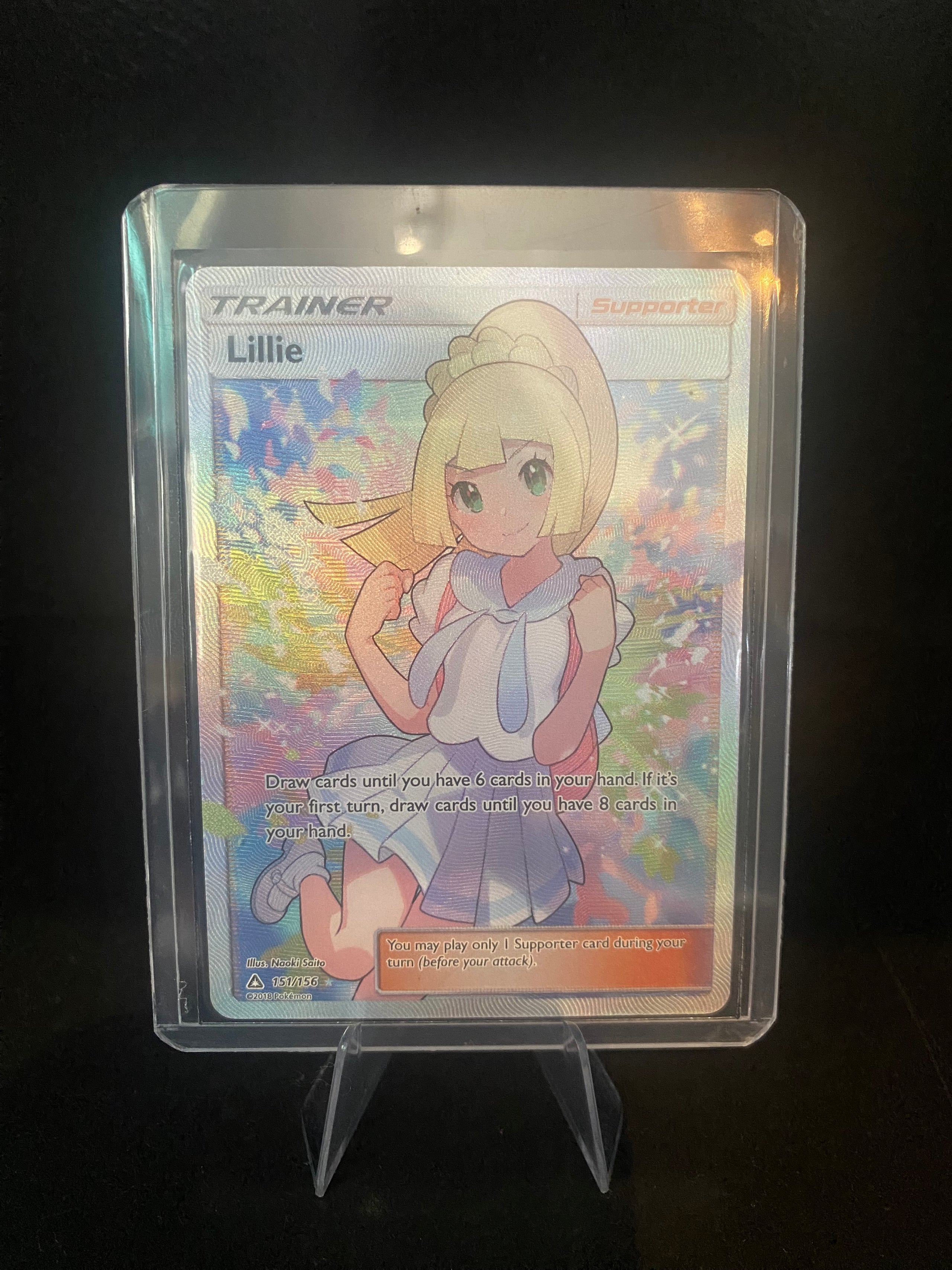 Pokémon - TCG Sun and Moon Ultra Prism - Lillie - 151/156