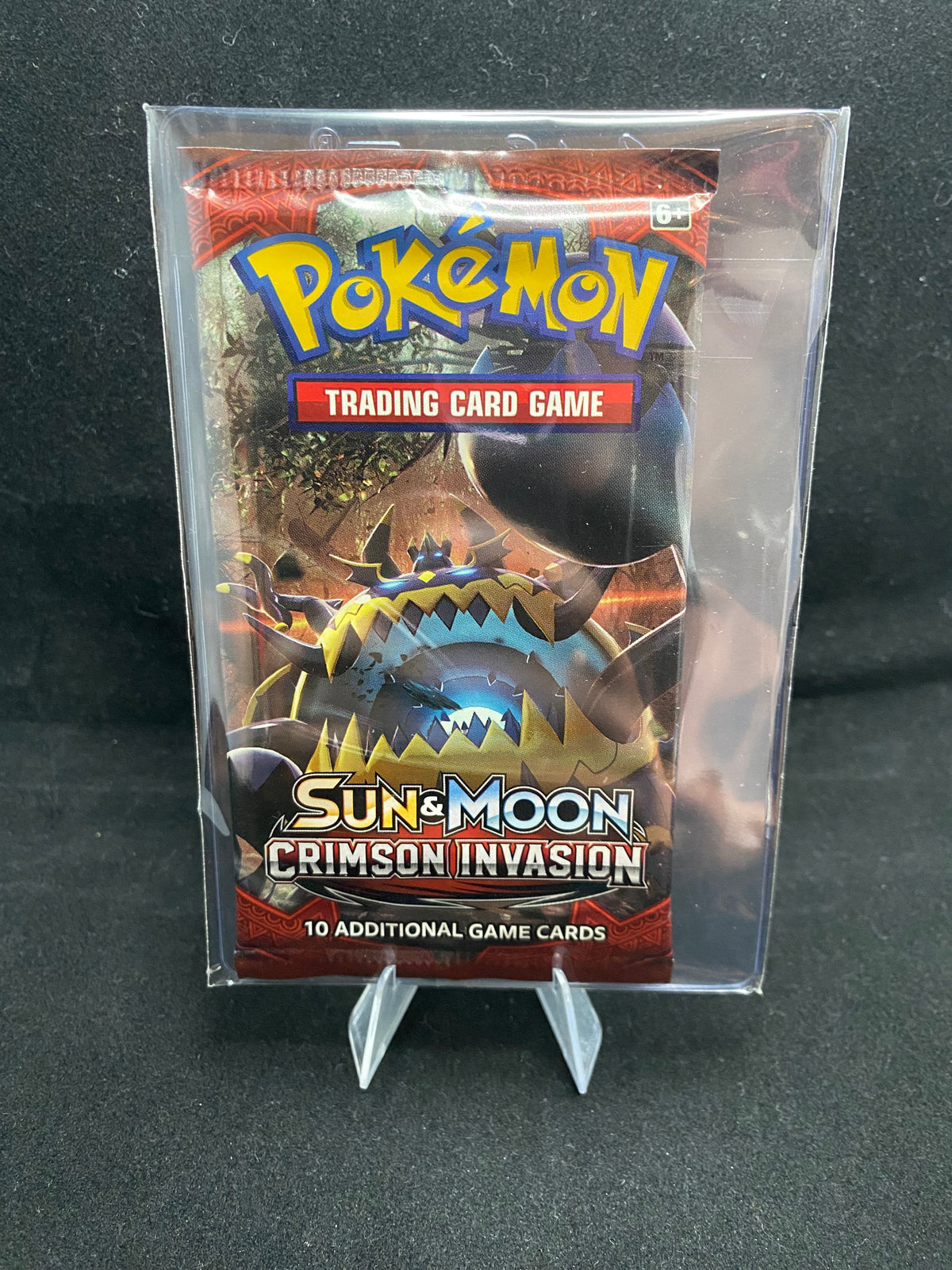 Pokémon - VINTAGE - SEALED - Sun & Moon Crimson Invasion - Guzzlord -Booster Pack 