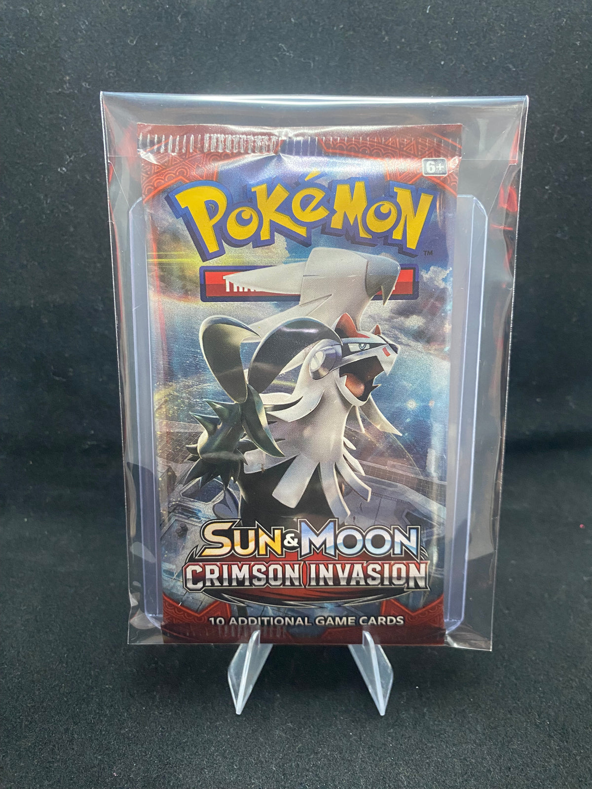 Pokémon - VINTAGE - SEALED - Sun & Moon Crimson Invasion - Legenday Pokémon Silvally -Booster Pack 