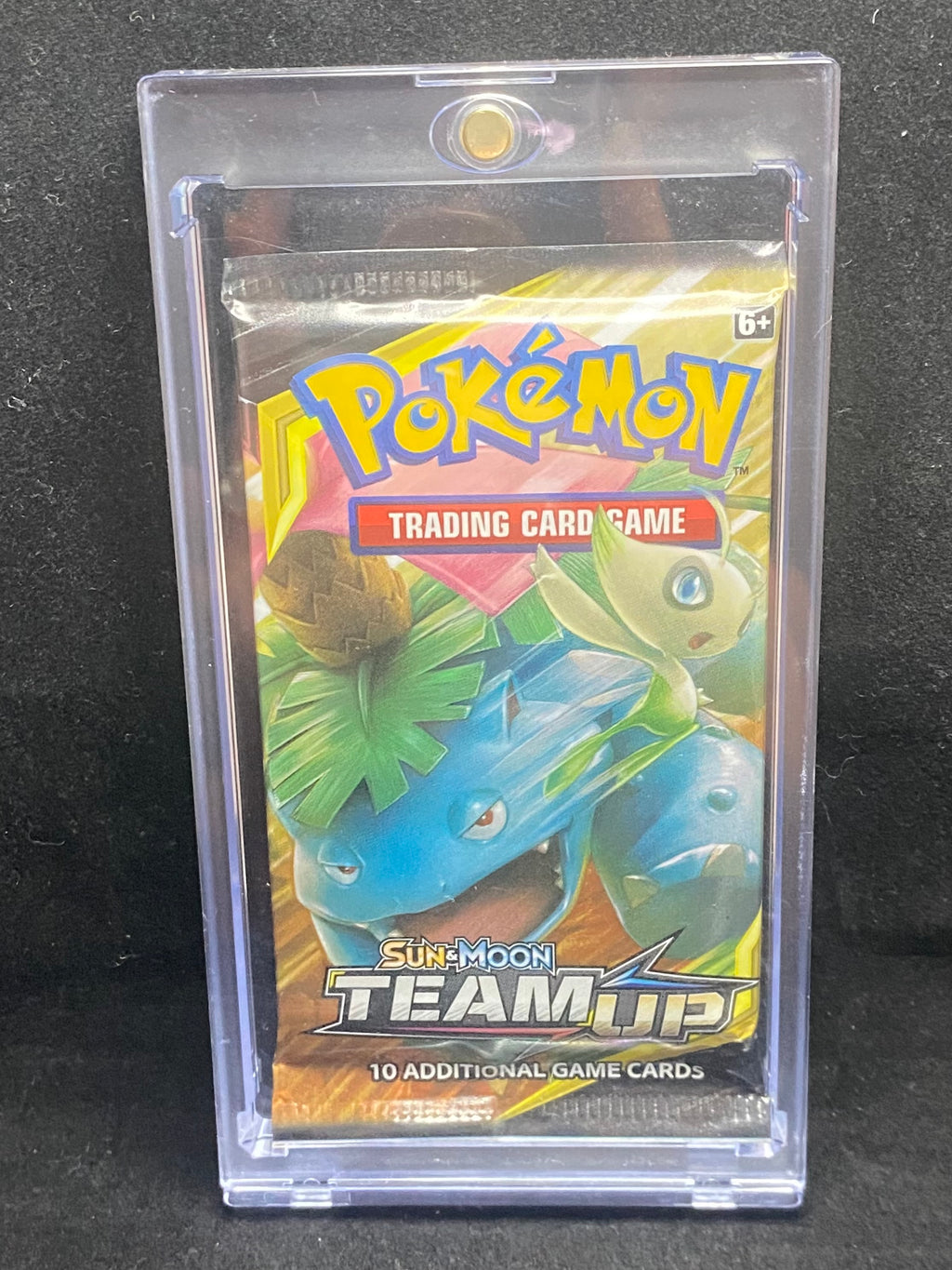 Pokémon - VINTAGE - SEALED - Sun & Moon Team Up - Venusaur and Celebi  -Booster Pack 